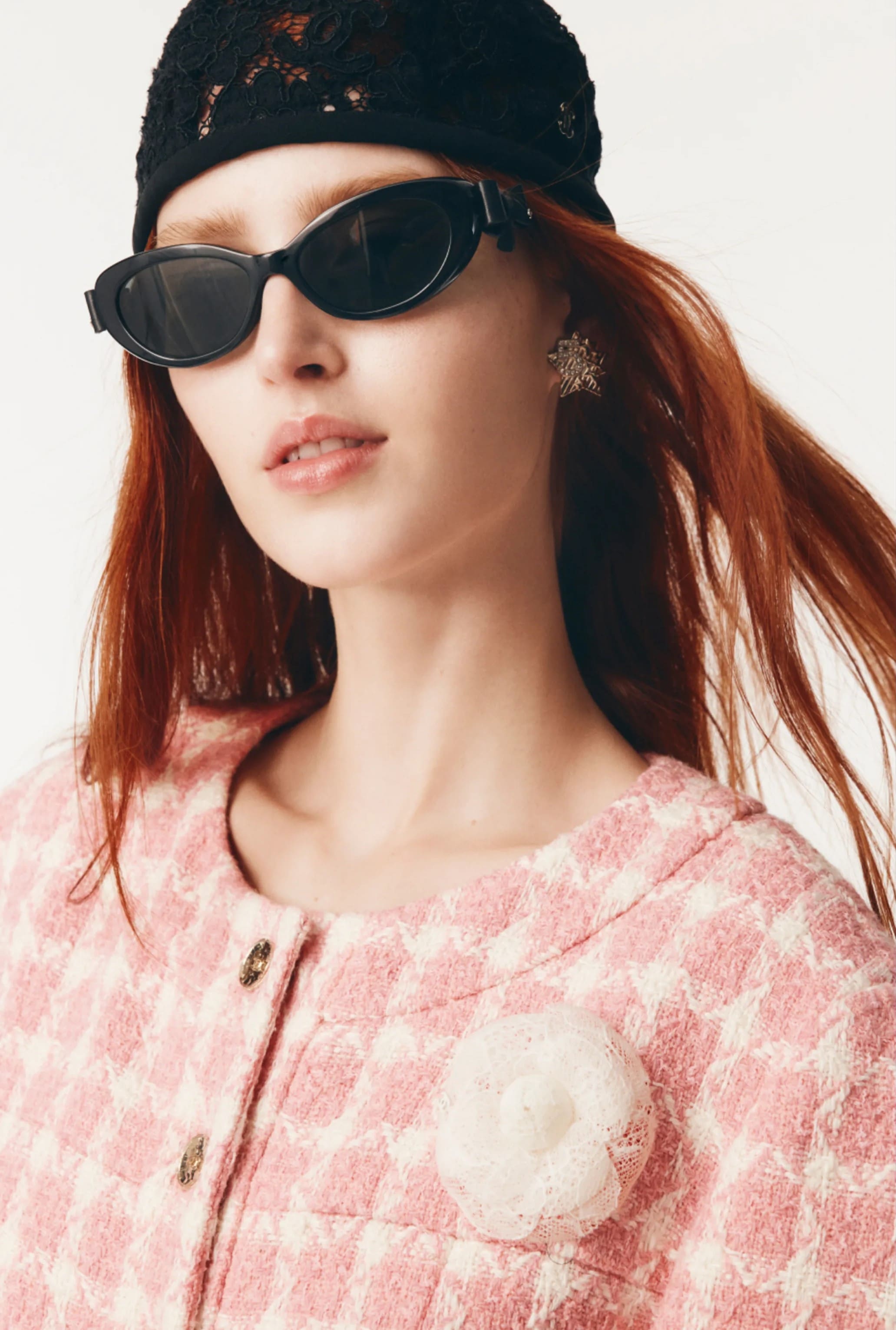 Kính mát Chanel Cat Eye Sunglasses Acetate 9181 6