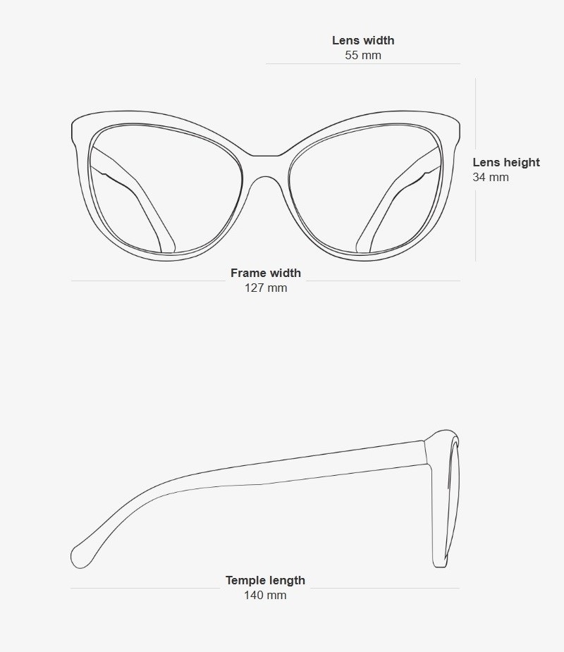 Kính mát Chanel Cat Eye Sunglasses Acetate 9181 14