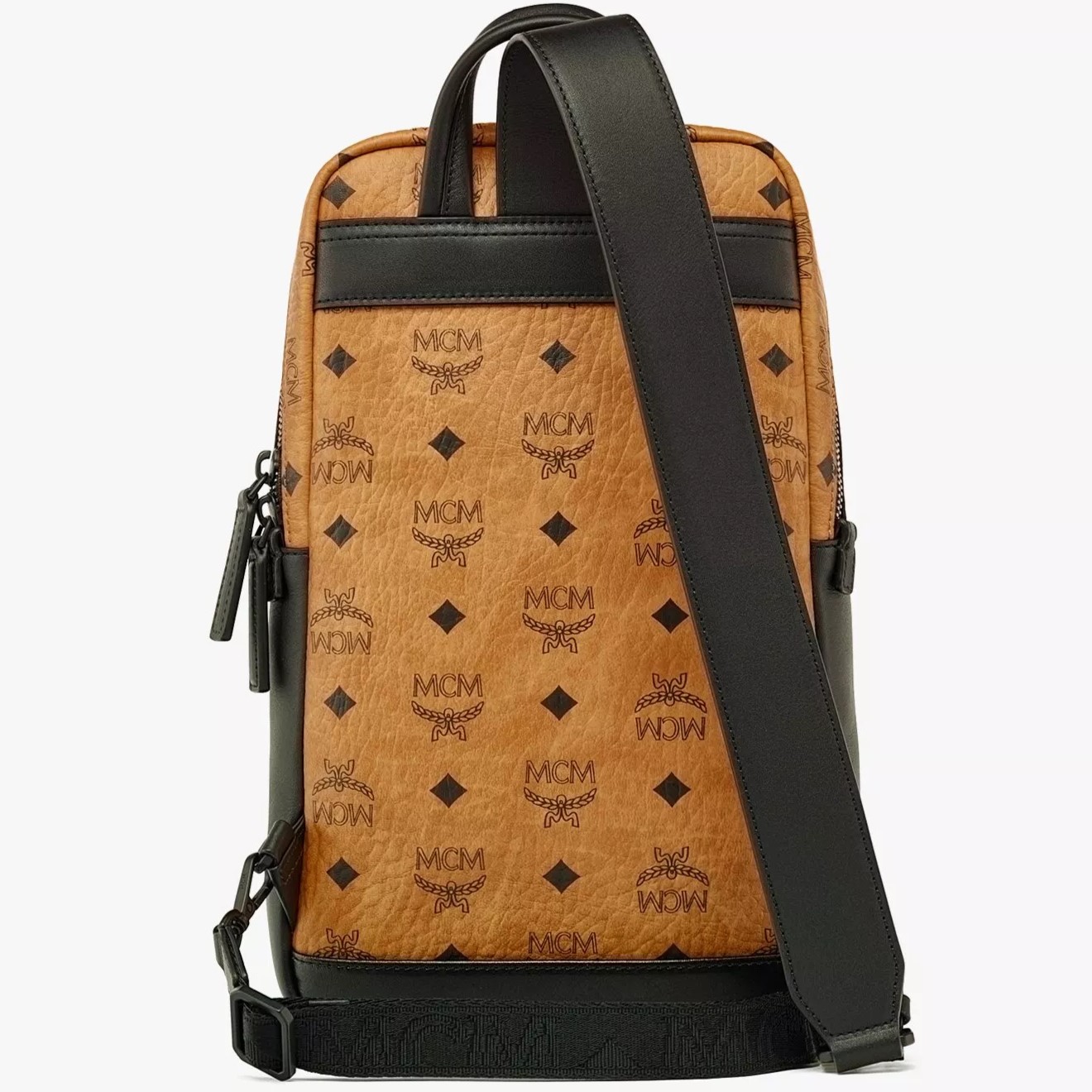 Túi MCM Aren Small Sling Bag In Visetos Monogram Canvas And Nappa Leather 4