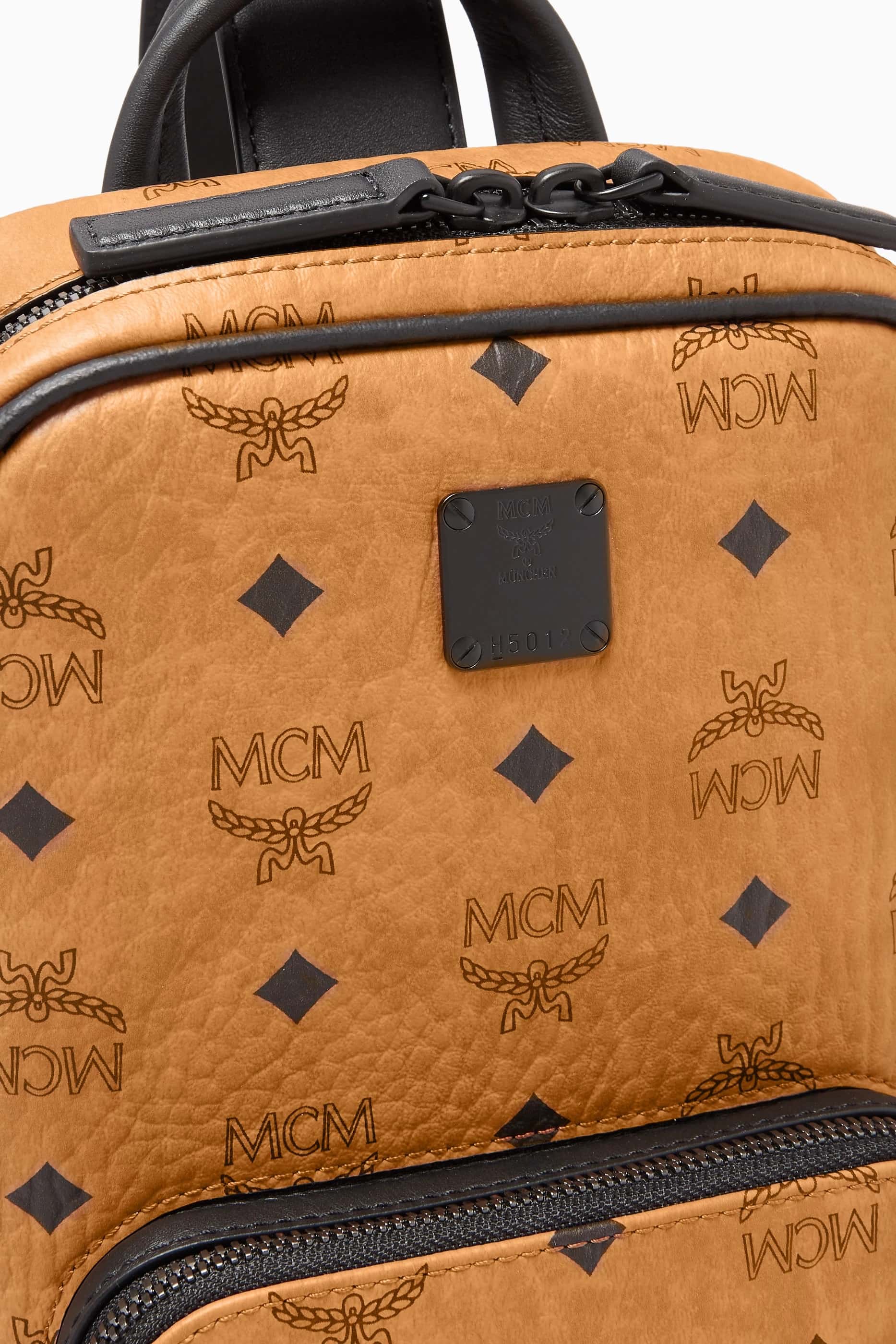 Túi MCM Aren Small Sling Bag In Visetos Monogram Canvas And Nappa Leather 7