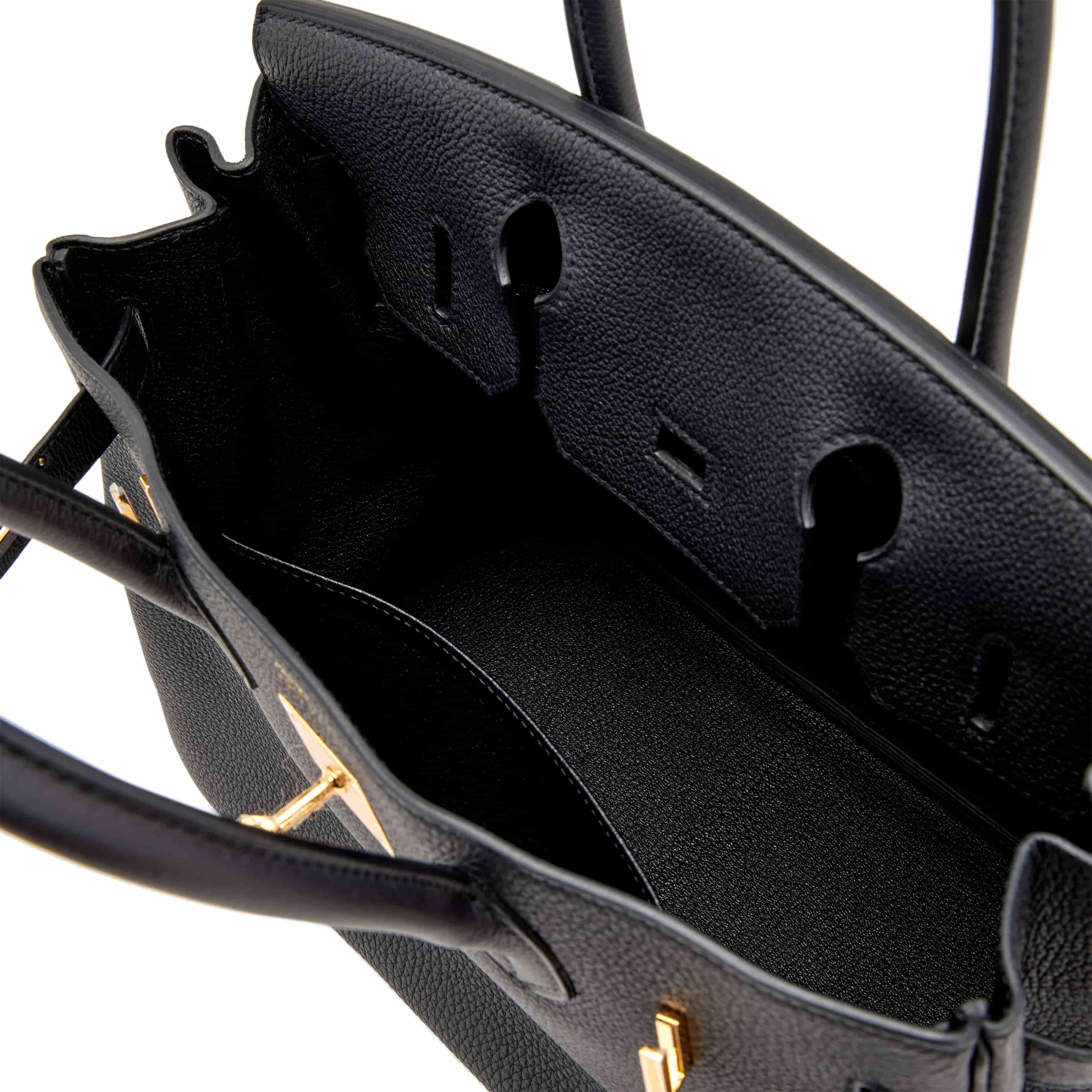 Túi xách Hermès Birkin 30 Black Togo Gold Hardware 1