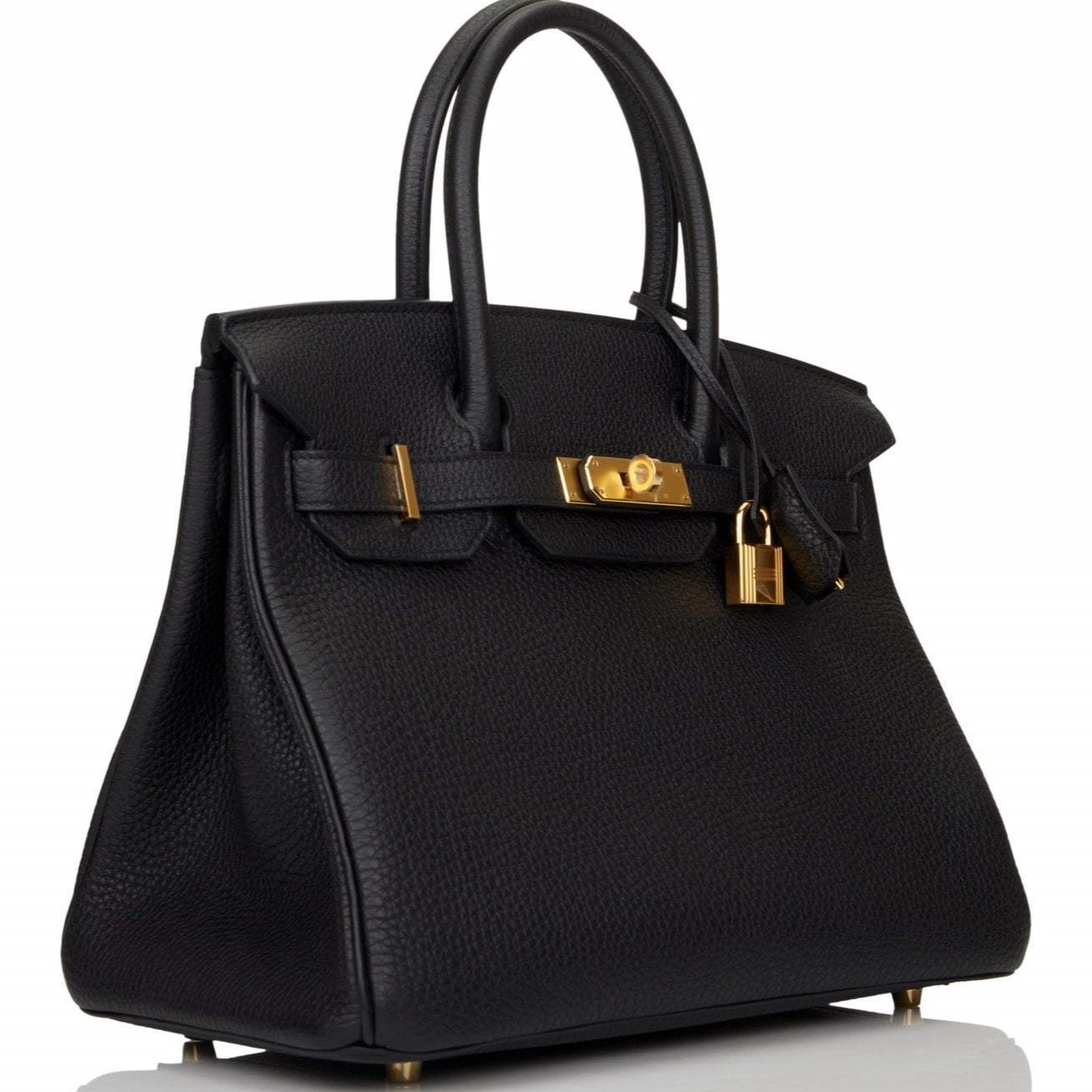 Túi xách Hermès Birkin 30 Black Togo Gold Hardware 6