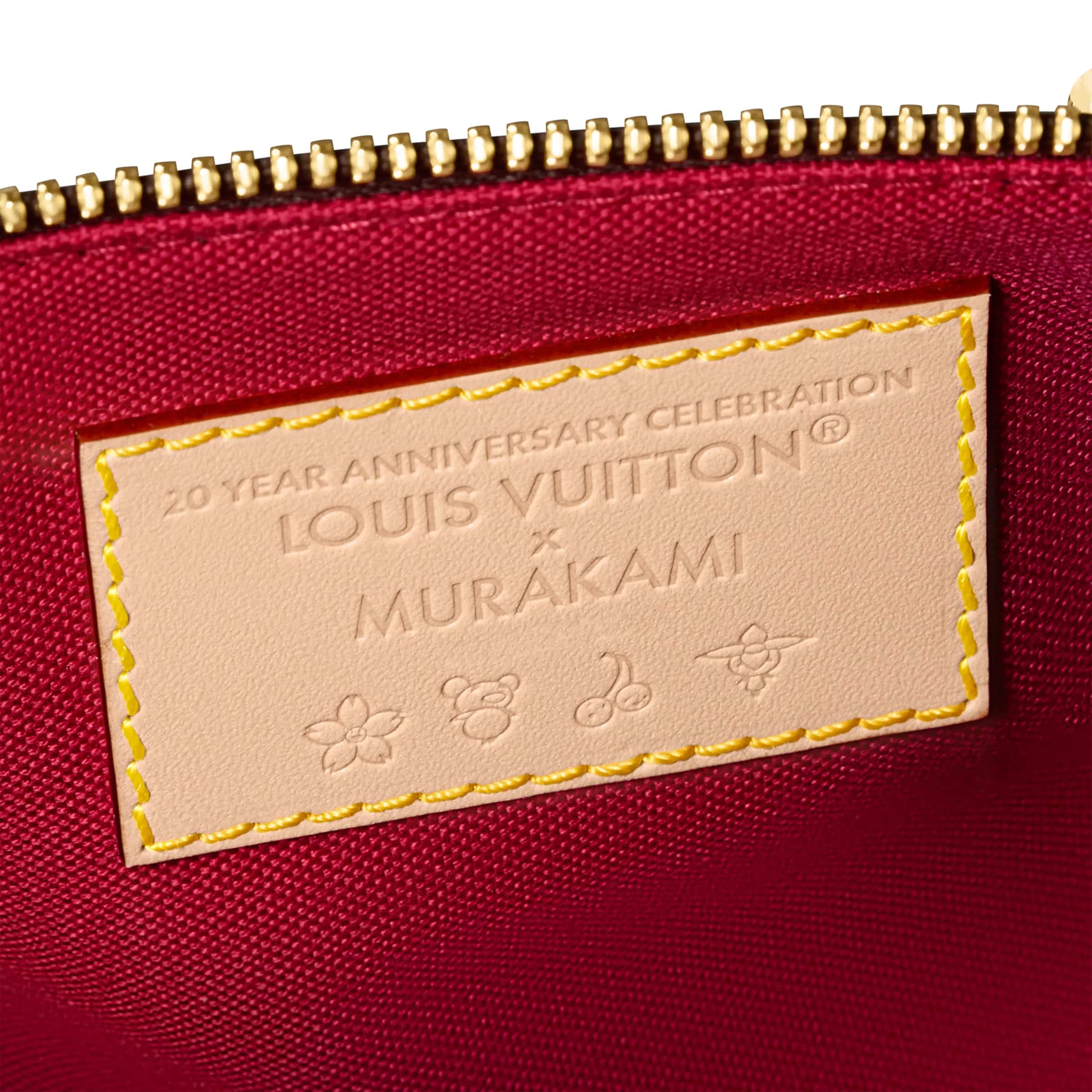 Túi xách Louis Vuitton Speedy Bandoulière 20 LV x TM Monogram Cherry Canvas 4