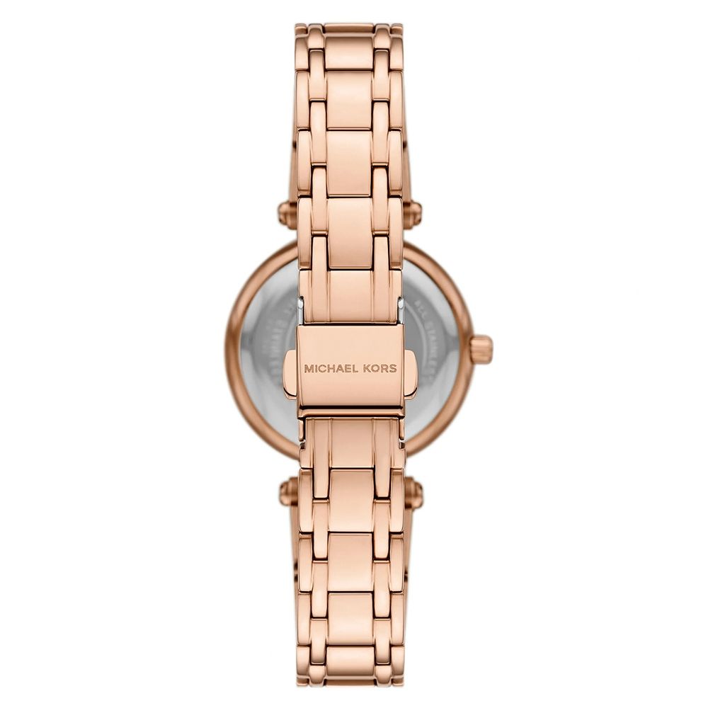 Đồng hồ đeo tay Michael Kors Laney white Dial Analog Stainless Steel Women Watch MK4893 1