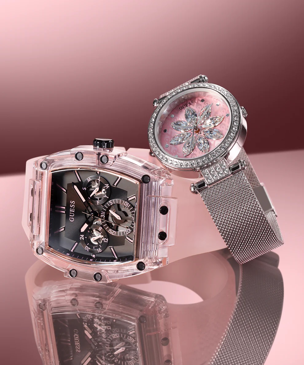 ĐỒNG HỒ ĐEO TAY GUESS PINK MULTIFUNCTION WATCH GW0203G11 1