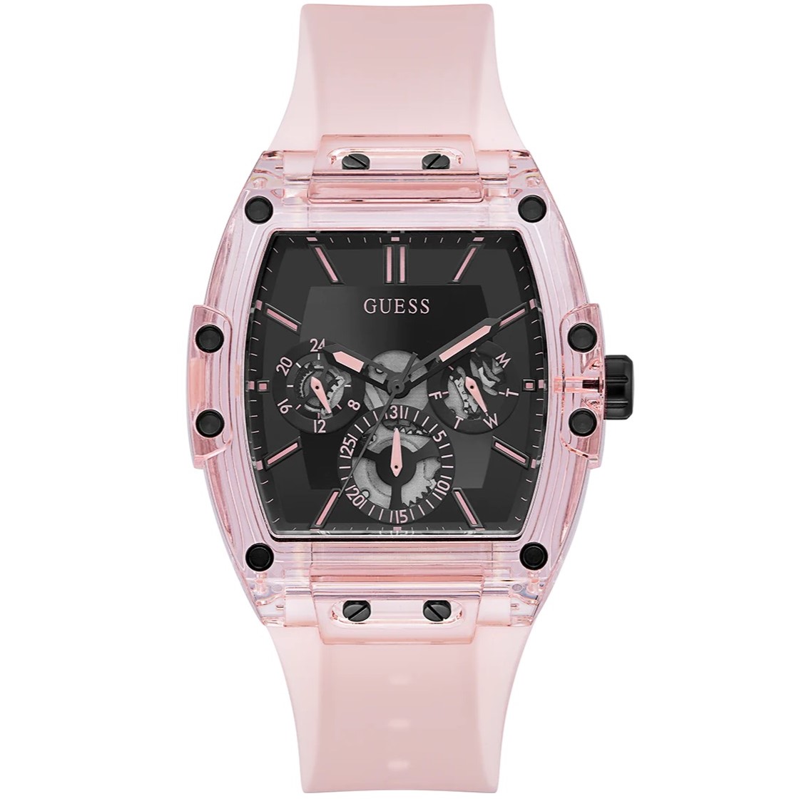 ĐỒNG HỒ ĐEO TAY GUESS PINK MULTIFUNCTION WATCH GW0203G11 6