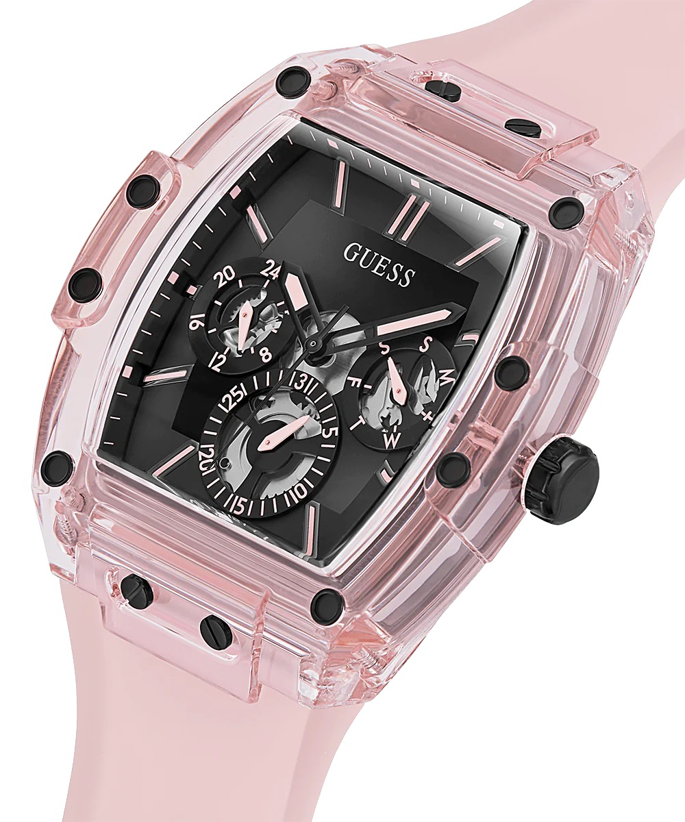 ĐỒNG HỒ ĐEO TAY GUESS PINK MULTIFUNCTION WATCH GW0203G11 12