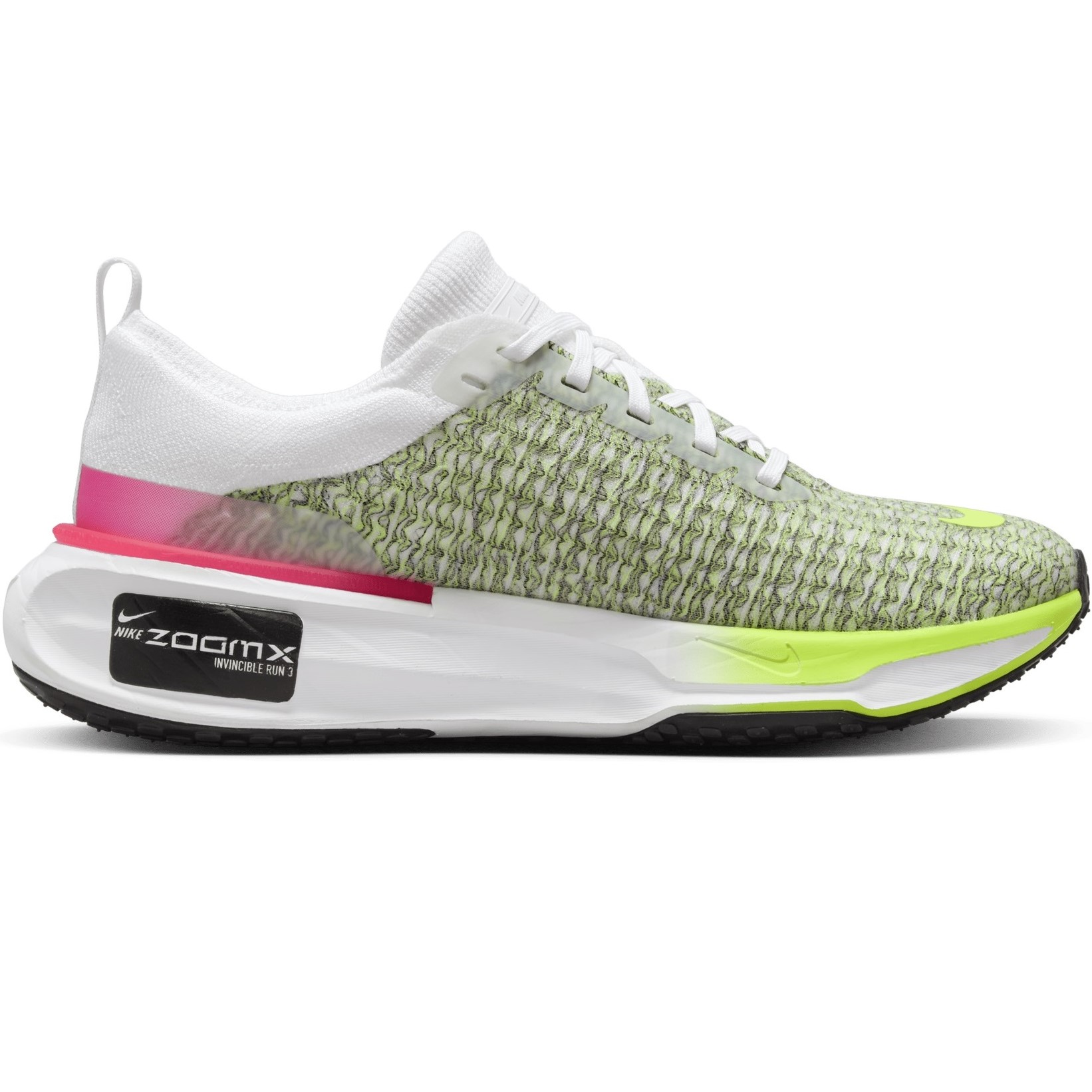 GIÀY CHAY BỘ NIKE NỮ WOMENS ZOOMX INVINCIBLE 3 ROAD RUNNING SHOES WHITE VOLT HYPER PINK FN6821-100 3