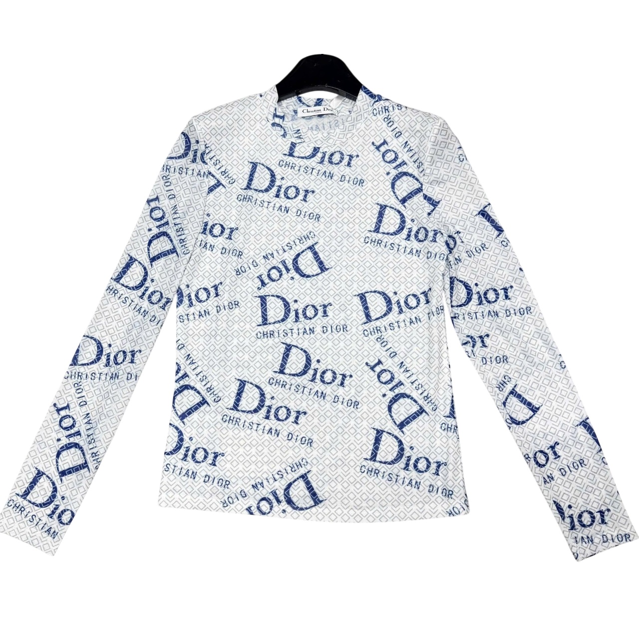 Áo thun nữ dáng ôm cổ lọ Dior 3