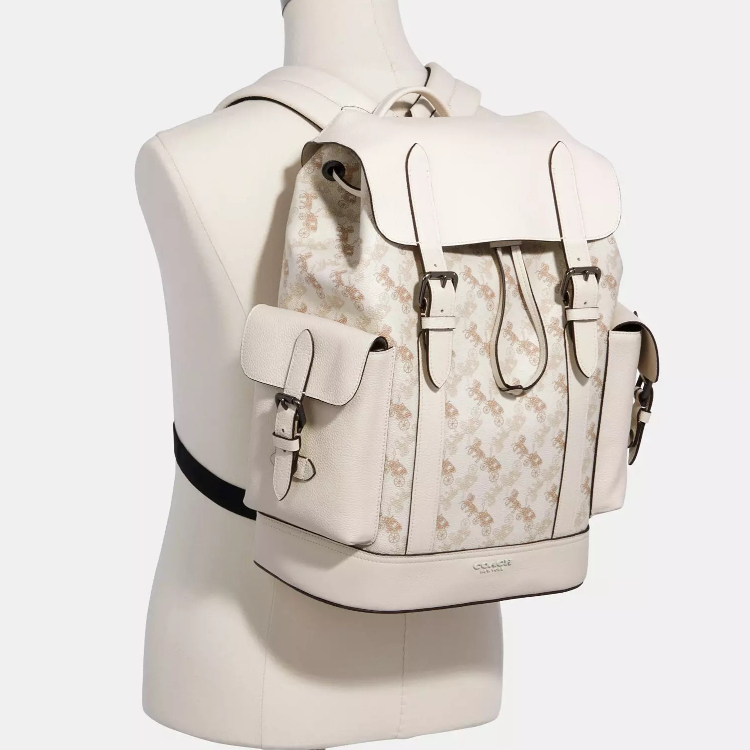 Ba lô Coach Hudson Backpack With Horse And Carriage Print 89897 3