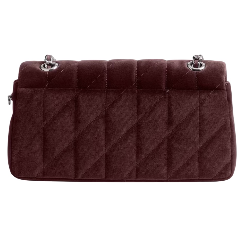 Túi đeo chéo Coach Tabby Shoulder Bag 26 With Quilting Merlot CW607 1