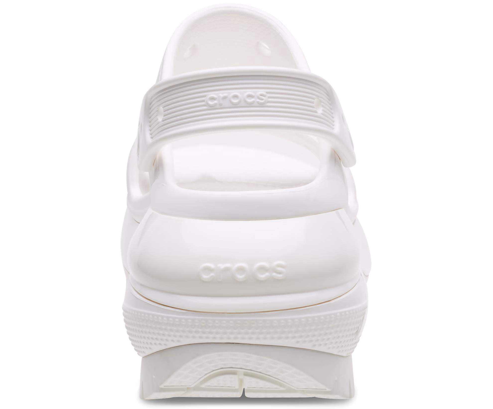Dép hai quai Crocs Mega Crush Sandals White 2
