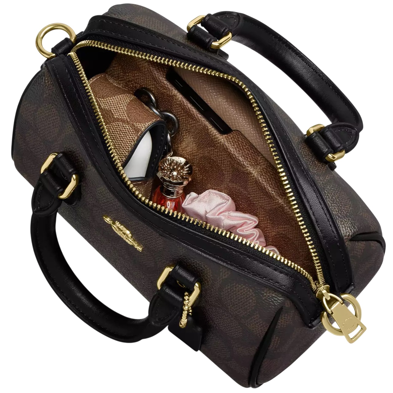 Túi đeo chéo Coach Mini Rowan Crossbody Bag With Floral Print Chalk Multi CAL69 8