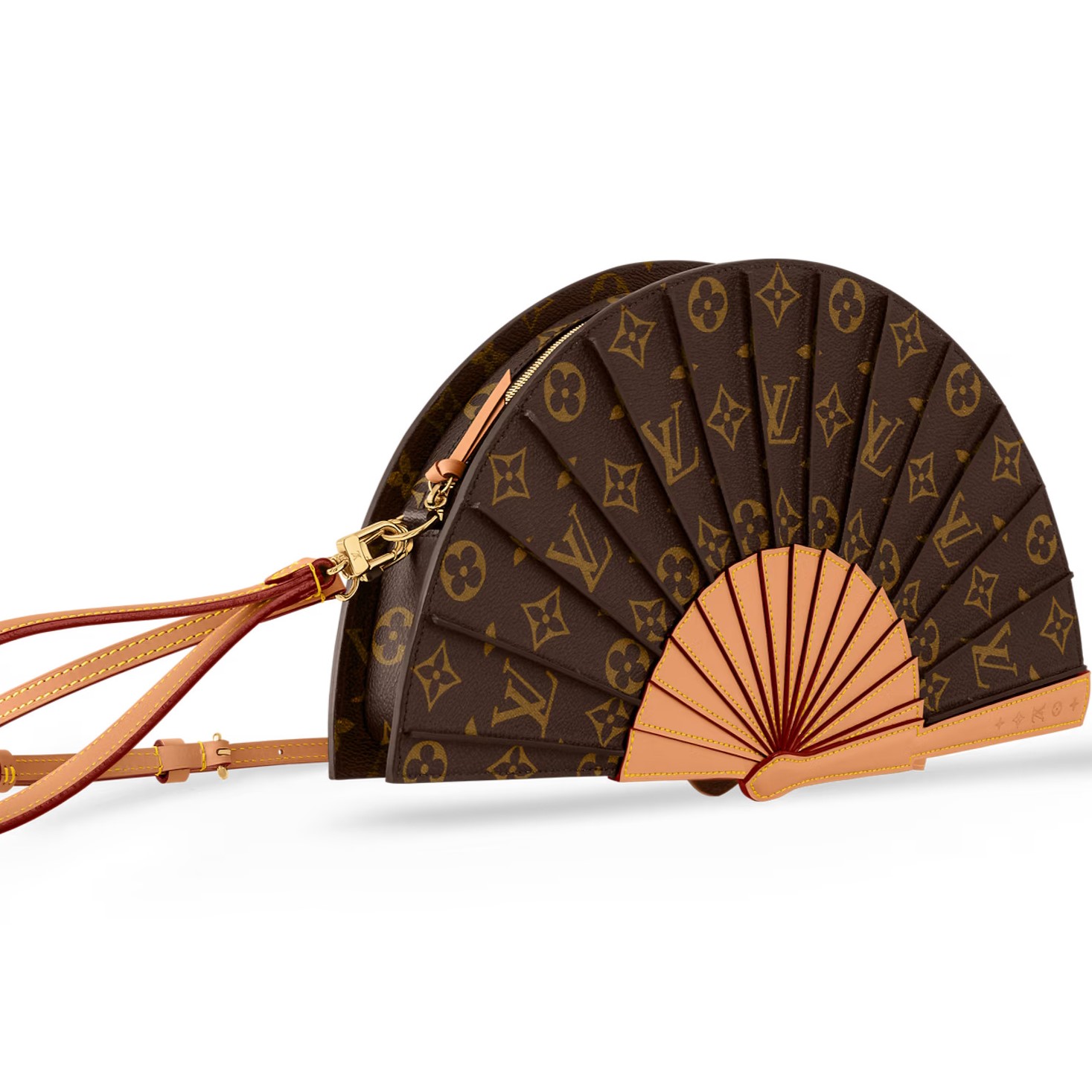Túi đeo chéo Louis Vuitton LV Fan Monogram Canvas Bag M14804 5