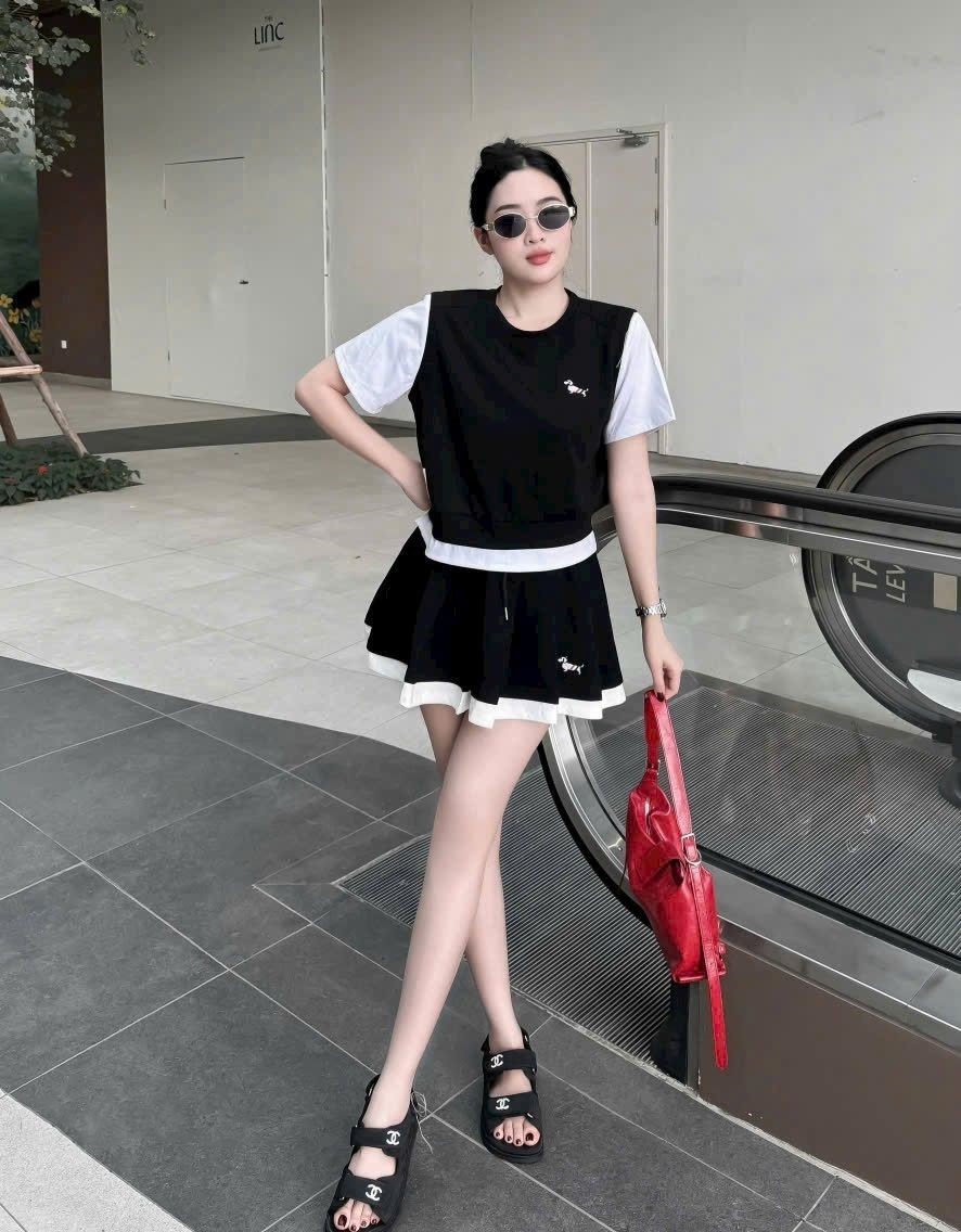 Combo Thom Browne áo váy xòe 1