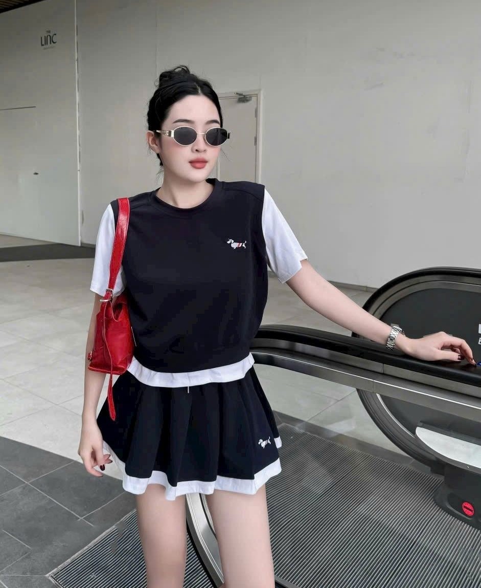 Combo Thom Browne áo váy xòe 7