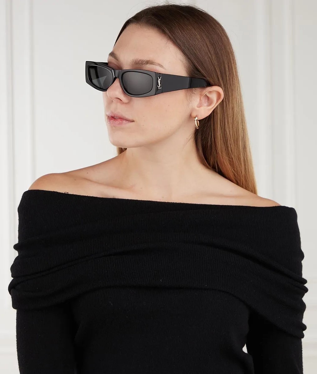 Mắt kính Yves Saint Laurent YSL Rectangular Cassandre-logo Sunglasses SL M140 2