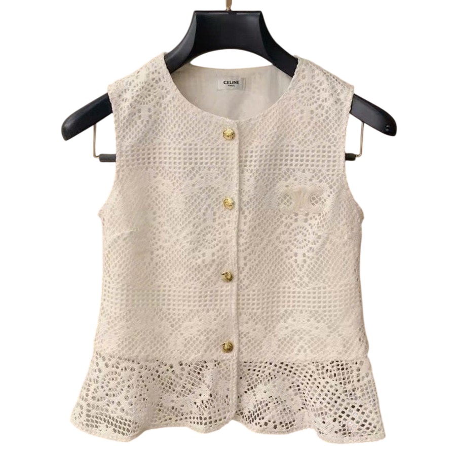 Combo bộ áo quần Celine vải ren 1