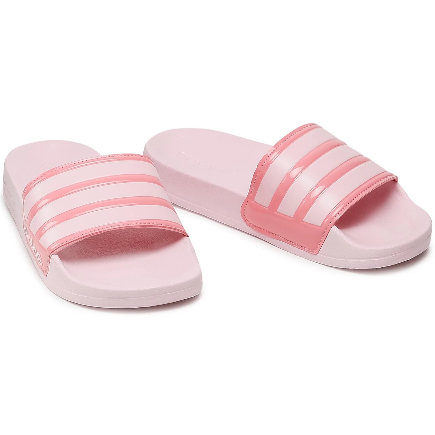 Dép Adidas nữ Quai Ngang Adilette Shower Slides Clear Pink Super Pop FZ2853 3