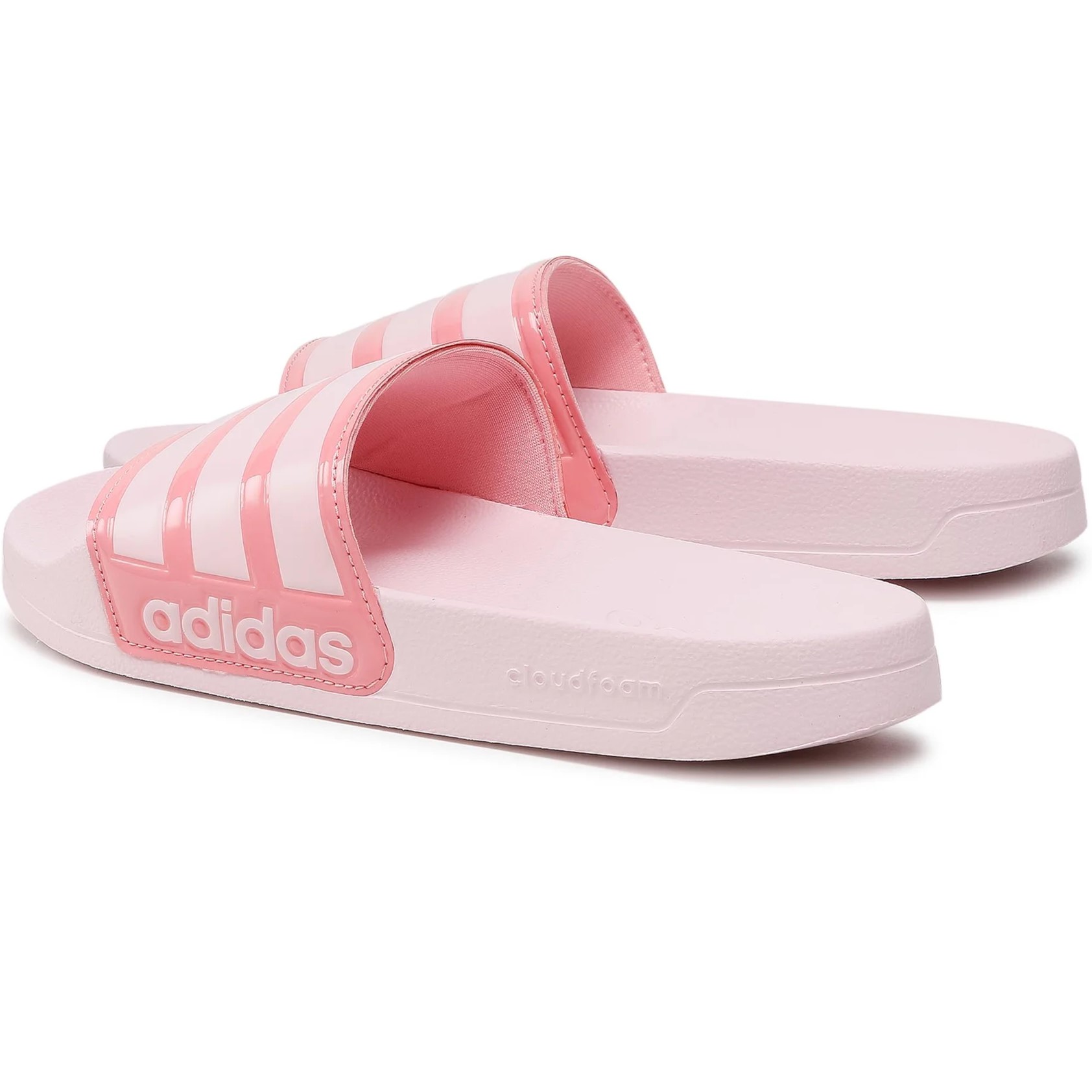 Dép Adidas nữ Quai Ngang Adilette Shower Slides Clear Pink Super Pop FZ2853 8