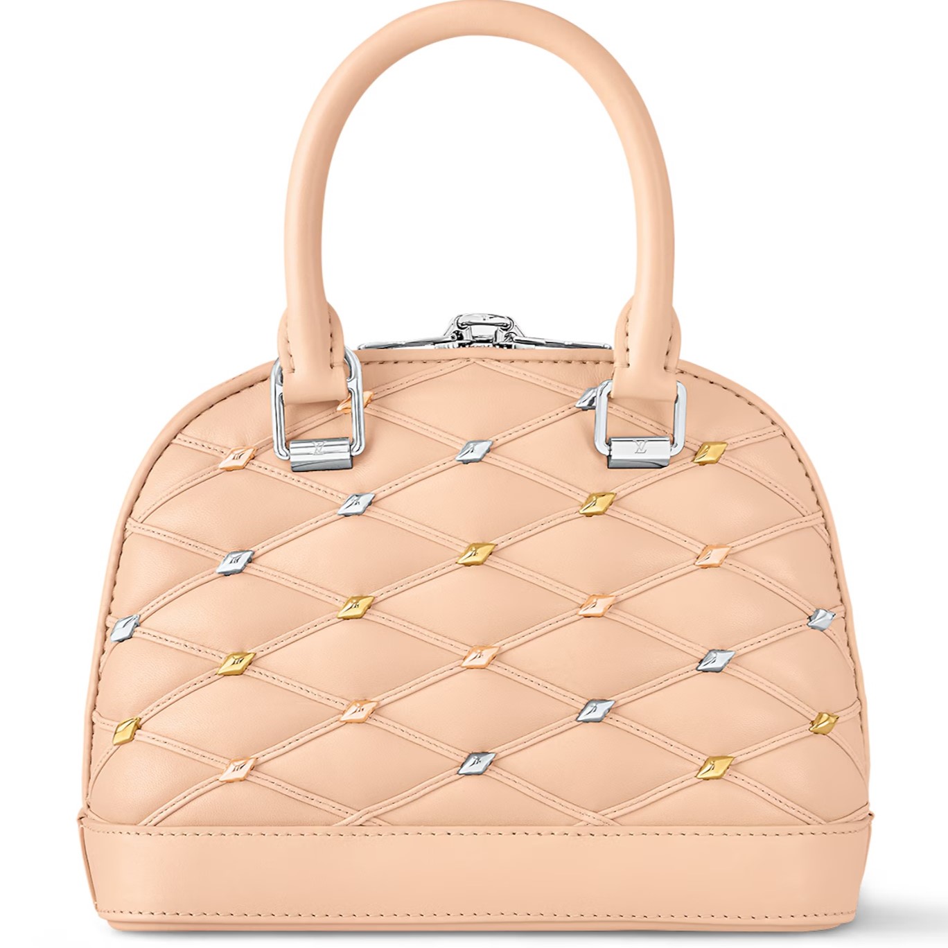 Túi xách LV hến Louis Vuitton Alma BB Lambskin With Diamond Motif 2