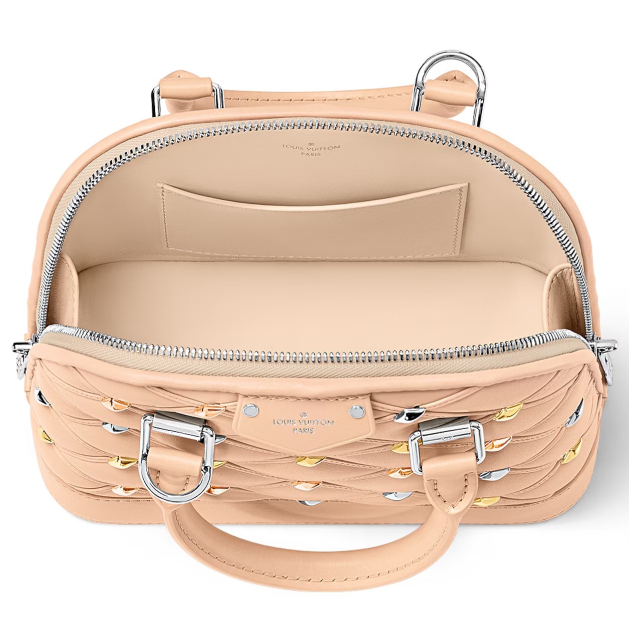 Túi xách LV hến Louis Vuitton Alma BB Lambskin With Diamond Motif 6