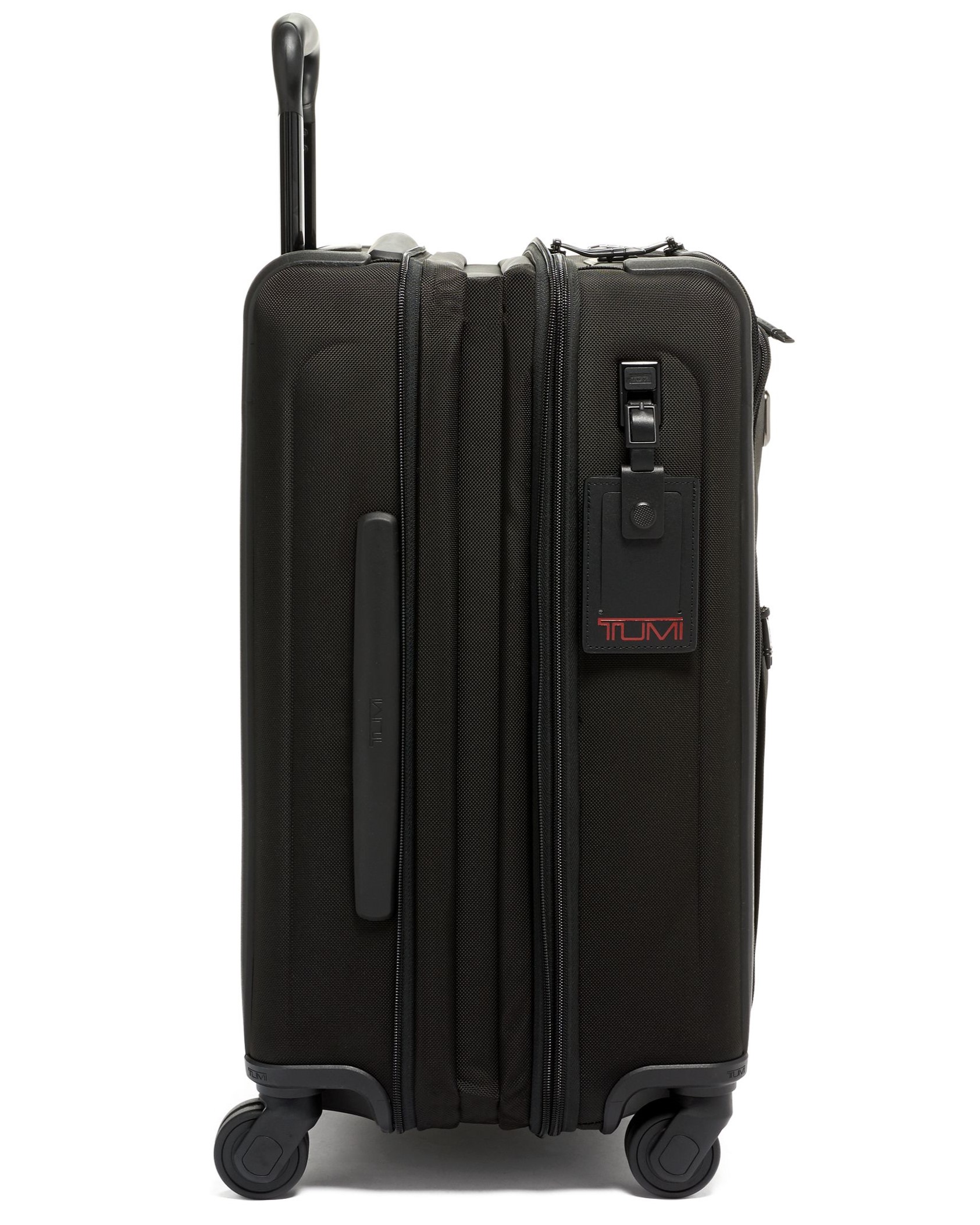 Vali đen Tumi Alpha International Dual Access 4 Wheeled Carry-On Black With Black Hardware 5