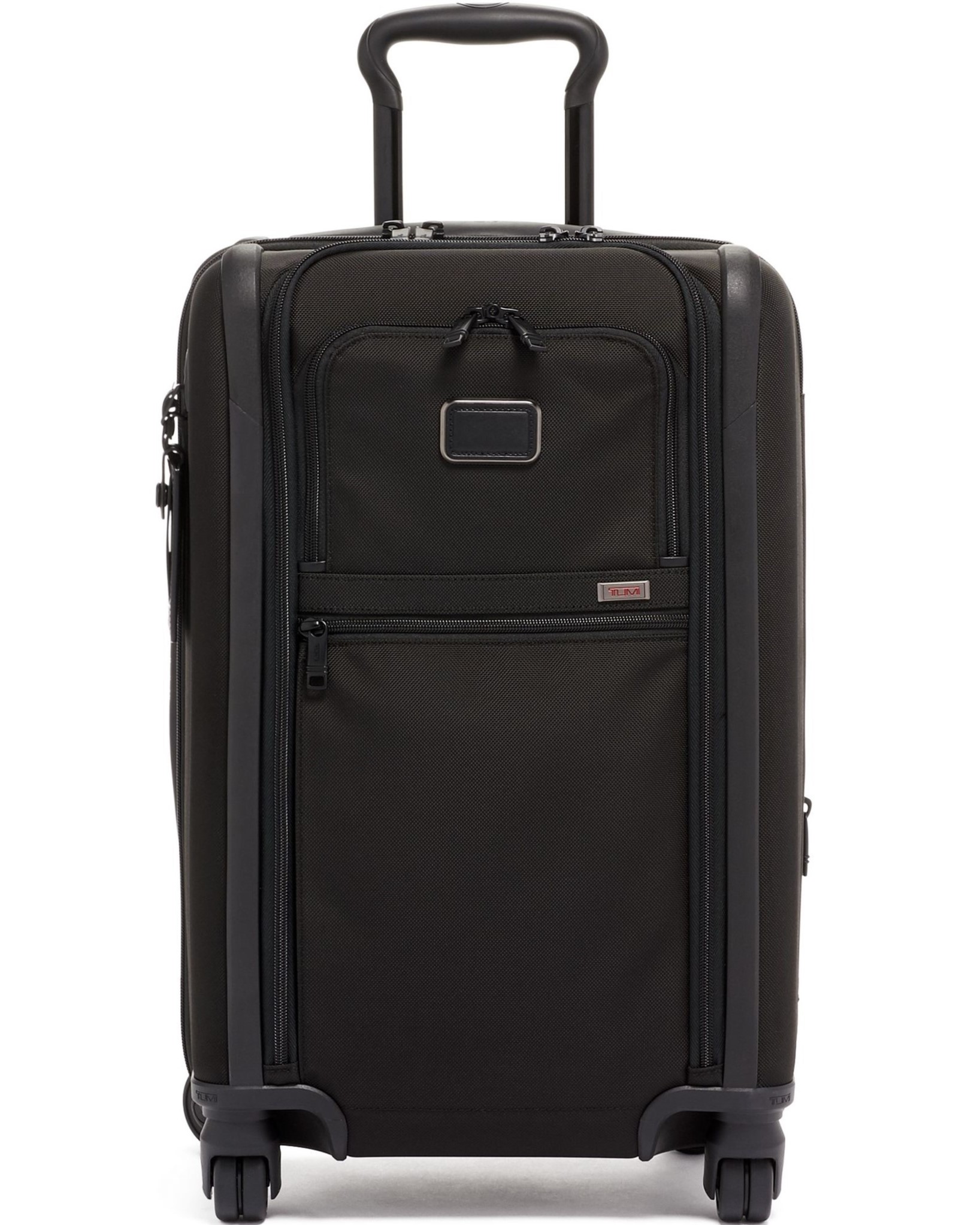 Vali đen Tumi Alpha International Dual Access 4 Wheeled Carry-On Black With Black Hardware 7