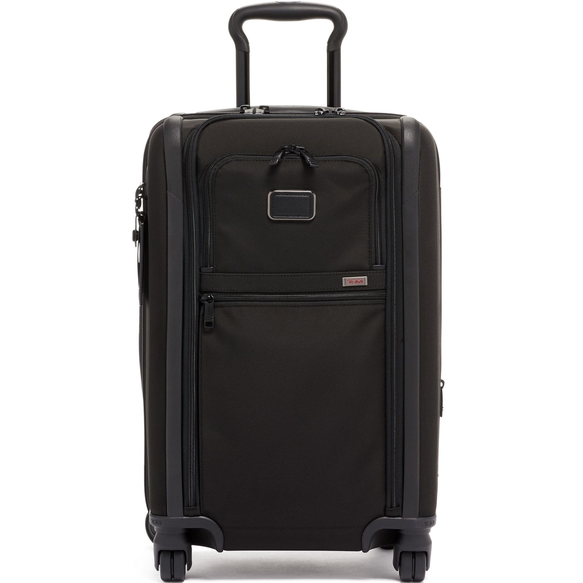 Vali đen Tumi Alpha International Dual Access 4 Wheeled Carry-On Black With Black Hardware 8