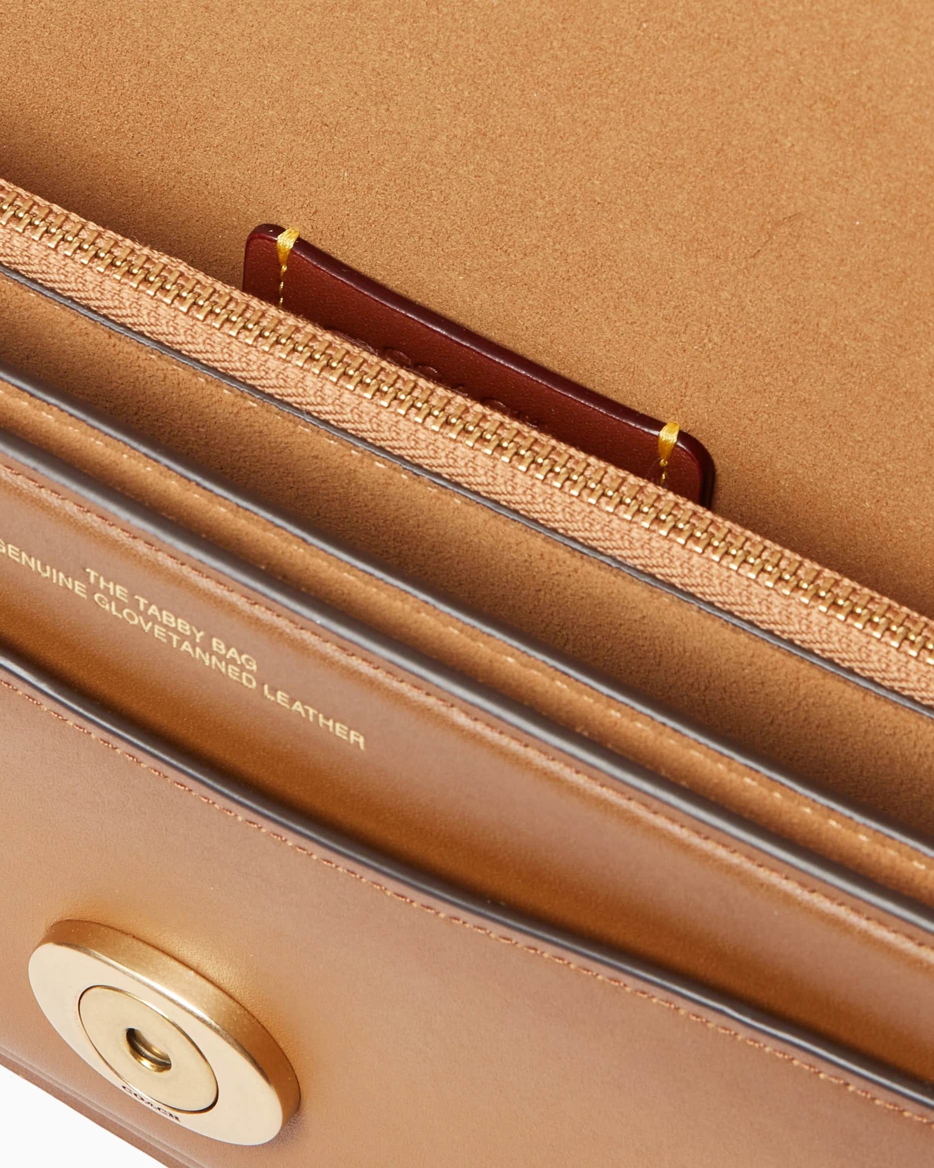 Túi đeo chéo Coach Tabby Shoulder Bag 26 Brown CCC02 1