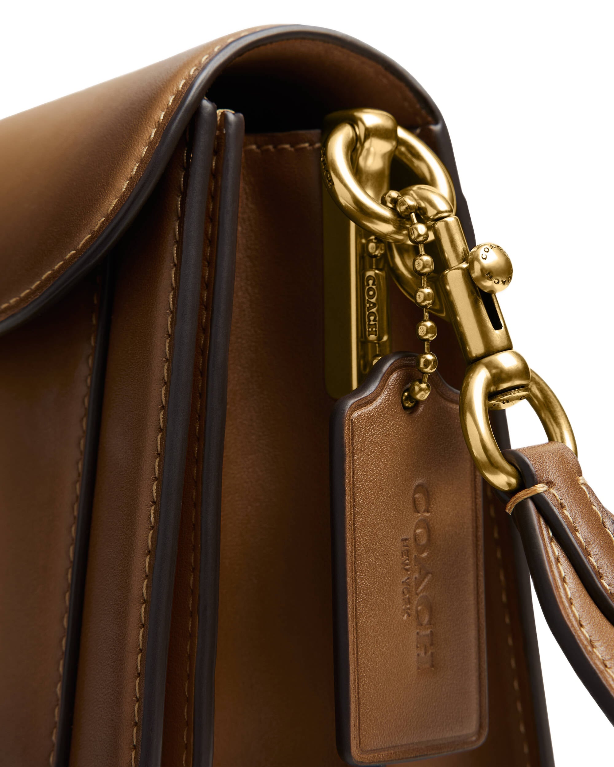 Túi đeo chéo Coach Tabby Shoulder Bag 26 Brown CCC02 2
