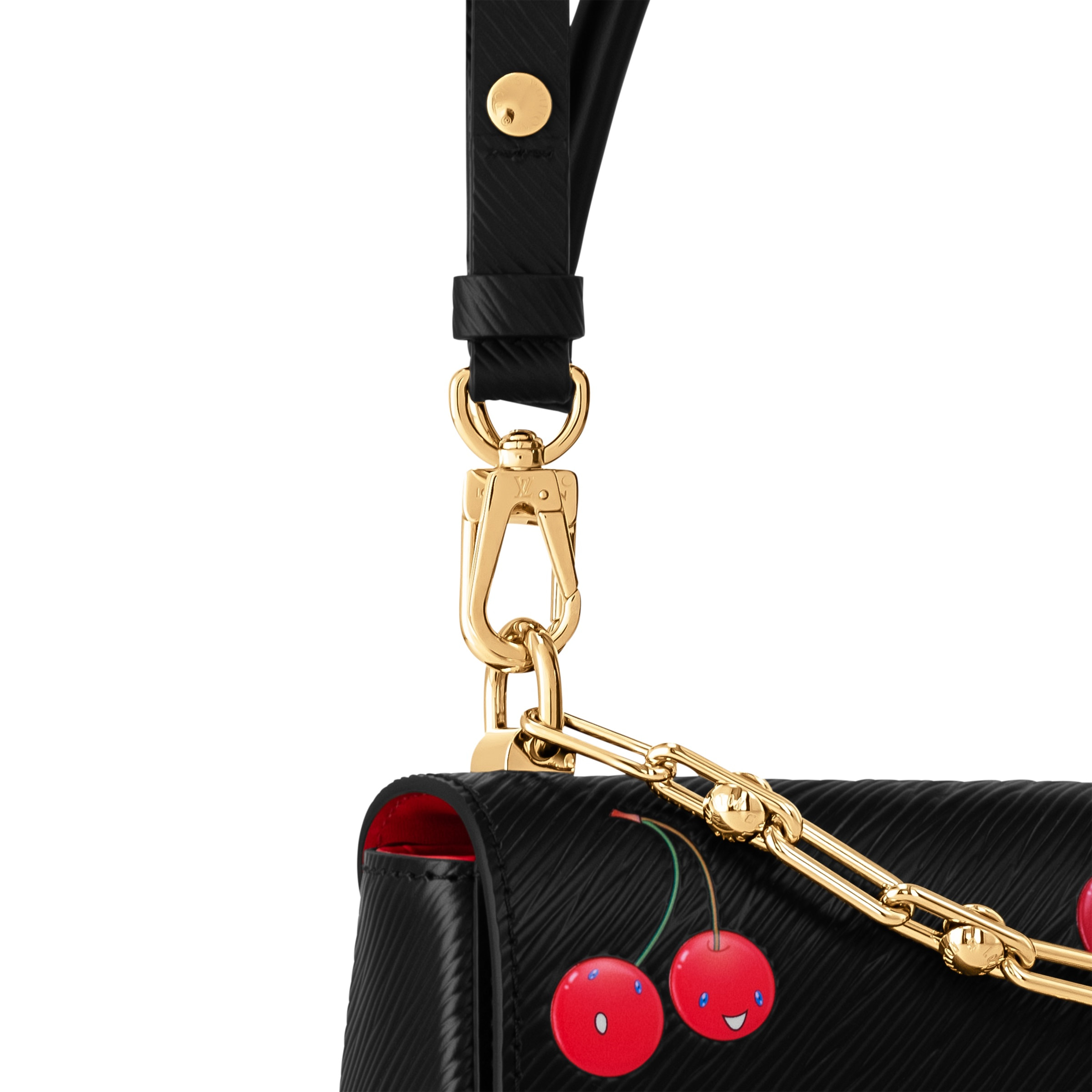 Túi xách Louis Vuitton LV x TM Twist MM Bag Cherry Motifs 1