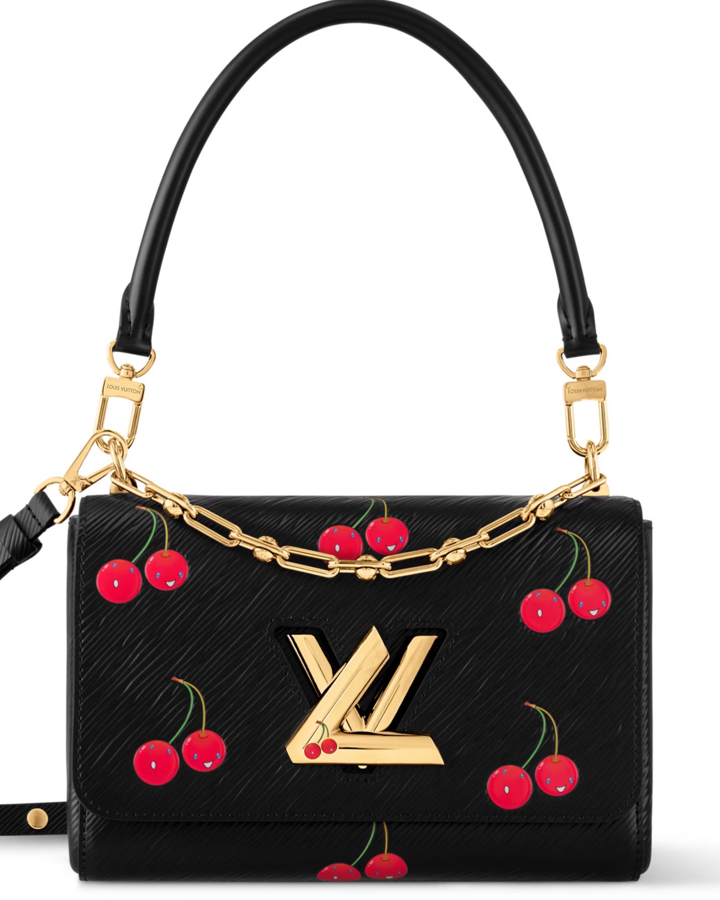 Túi xách Louis Vuitton LV x TM Twist MM Bag Cherry Motifs 6