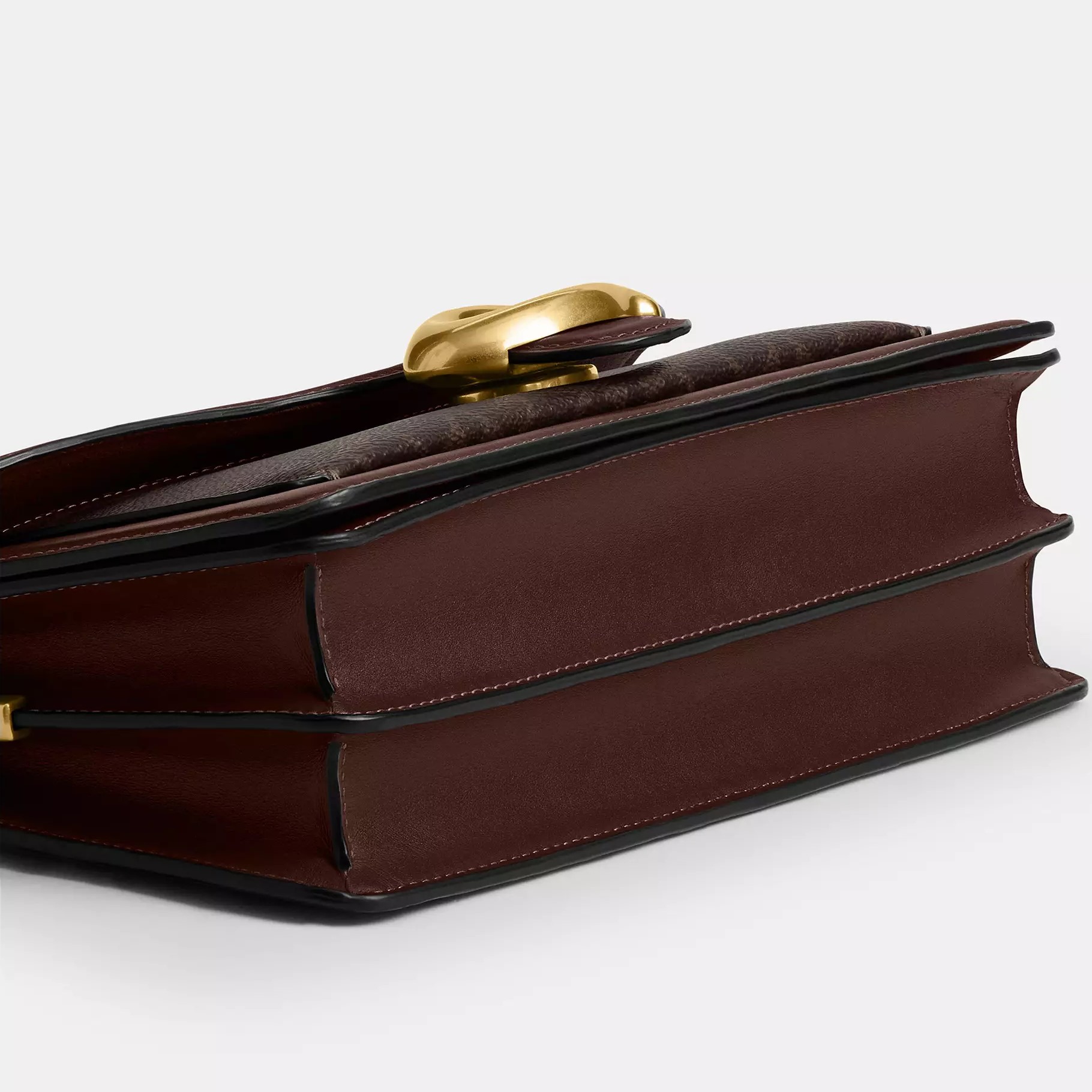 Túi đeo chéo Coach Tabby Shoulder Bag 26 In Signature Canvas Brass Maple CI032 3