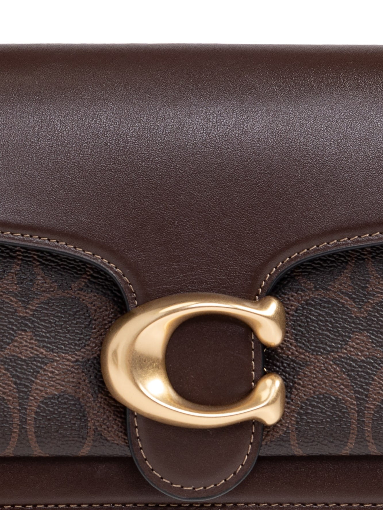 Túi đeo chéo Coach Tabby Shoulder Bag 26 In Signature Canvas Brass Maple CI032 8
