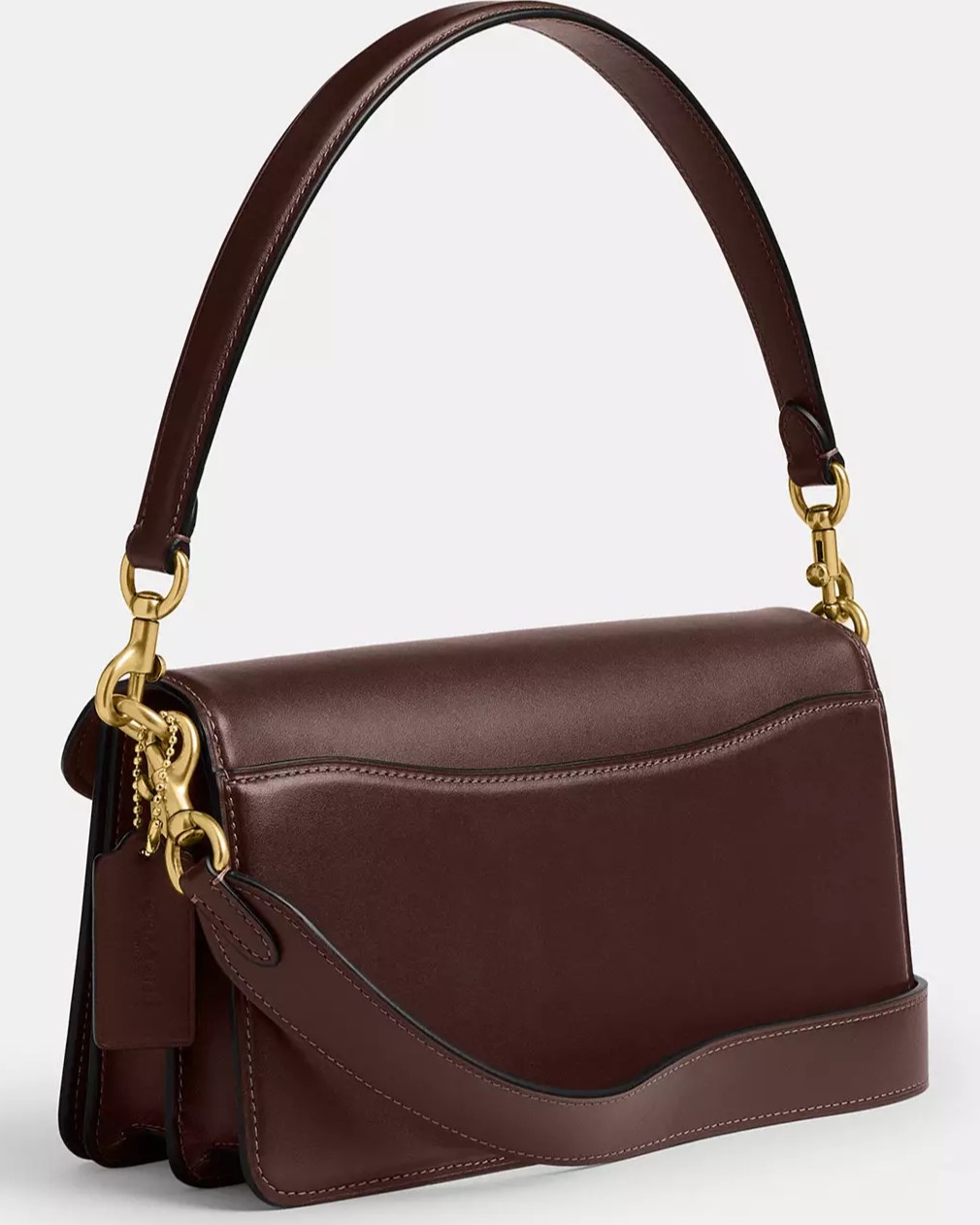 Túi đeo chéo Coach Tabby Shoulder Bag 26 In Signature Canvas Brass Maple CI032 14