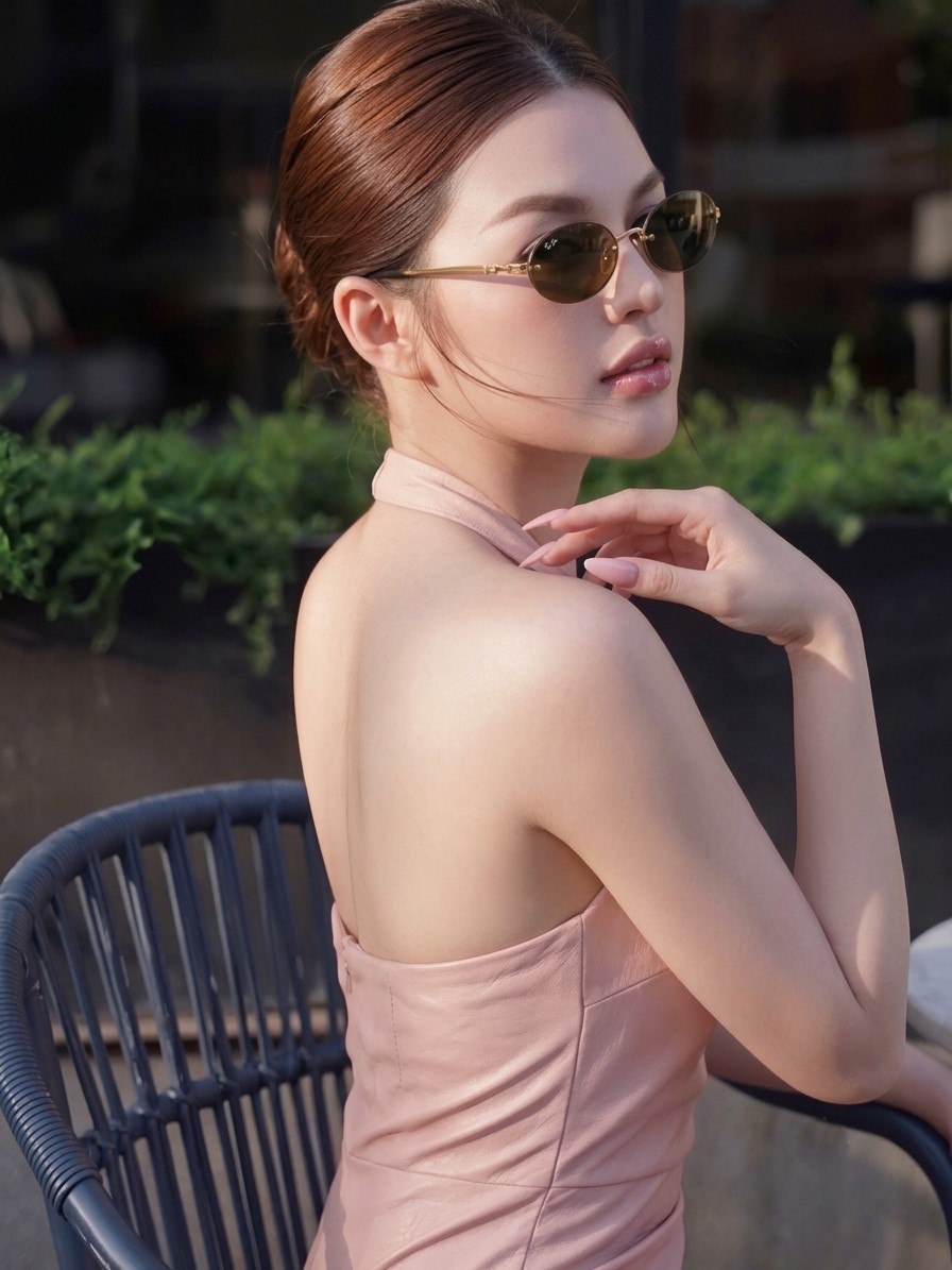 Mắt kính Unisex Rayban Sunglasses Dark Brown RB3929 5