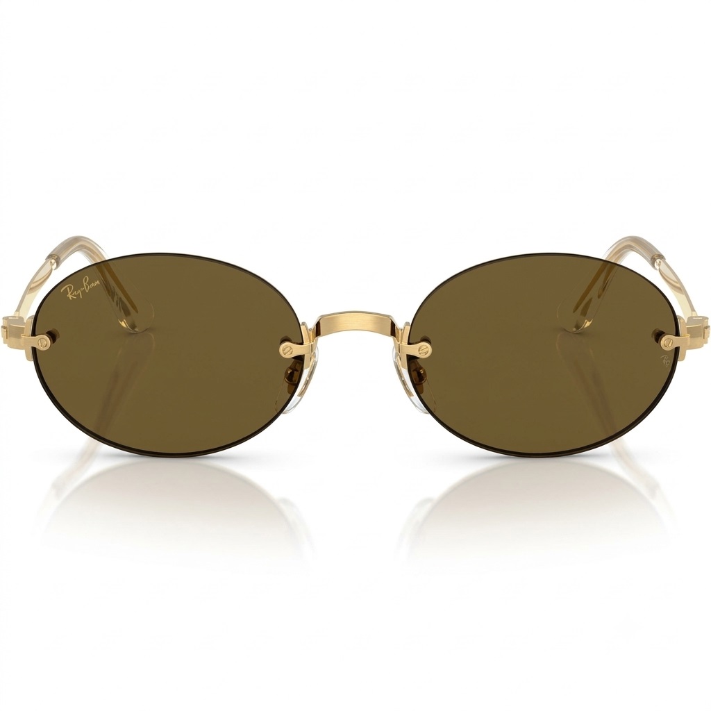 Mắt kính Unisex Rayban Sunglasses Dark Brown RB3929 6