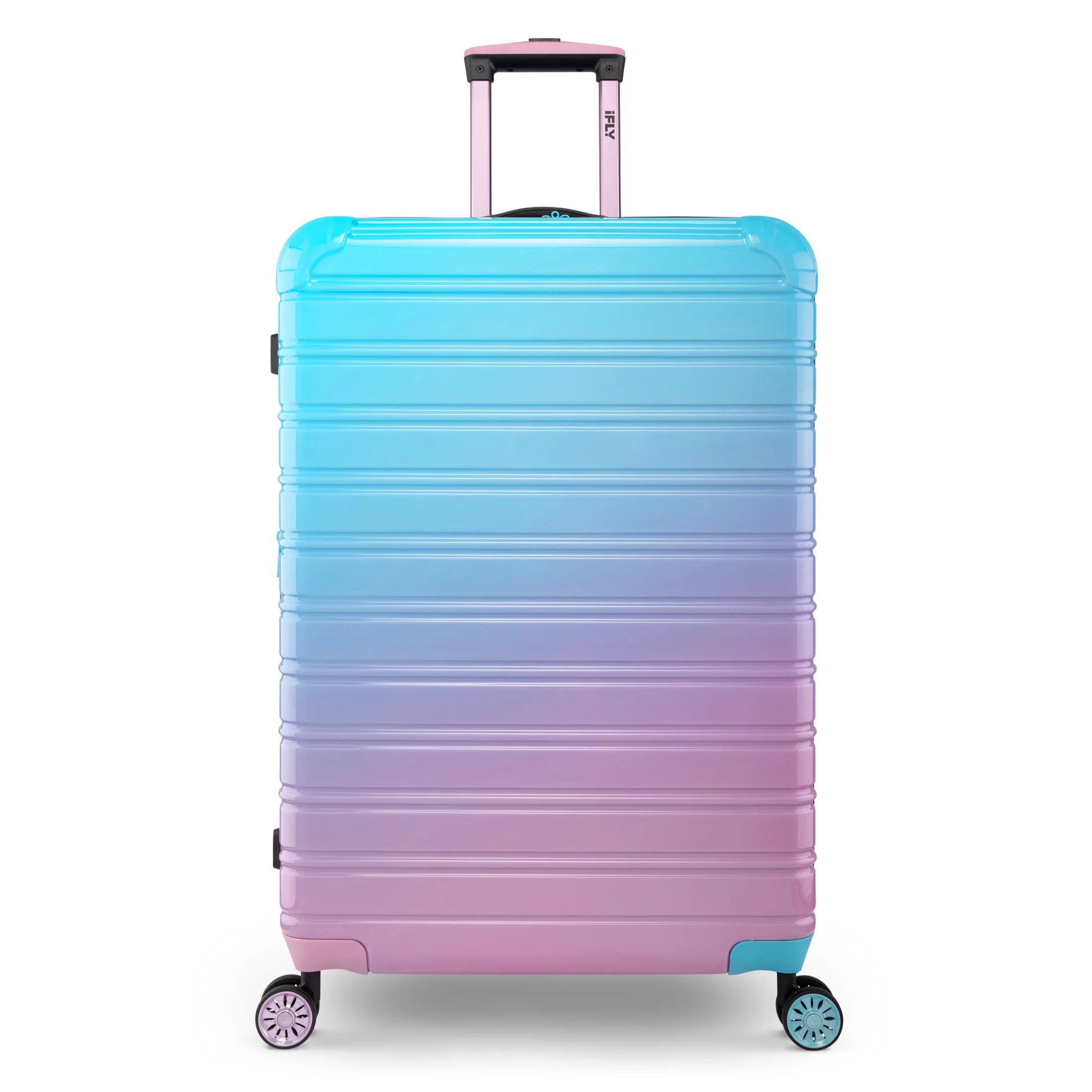 VALI DU LỊCH MÀU LOANG IFLY FIBERTECH OMBRE HARDSIDE LUGGAGE IN COTTON CANDY 10