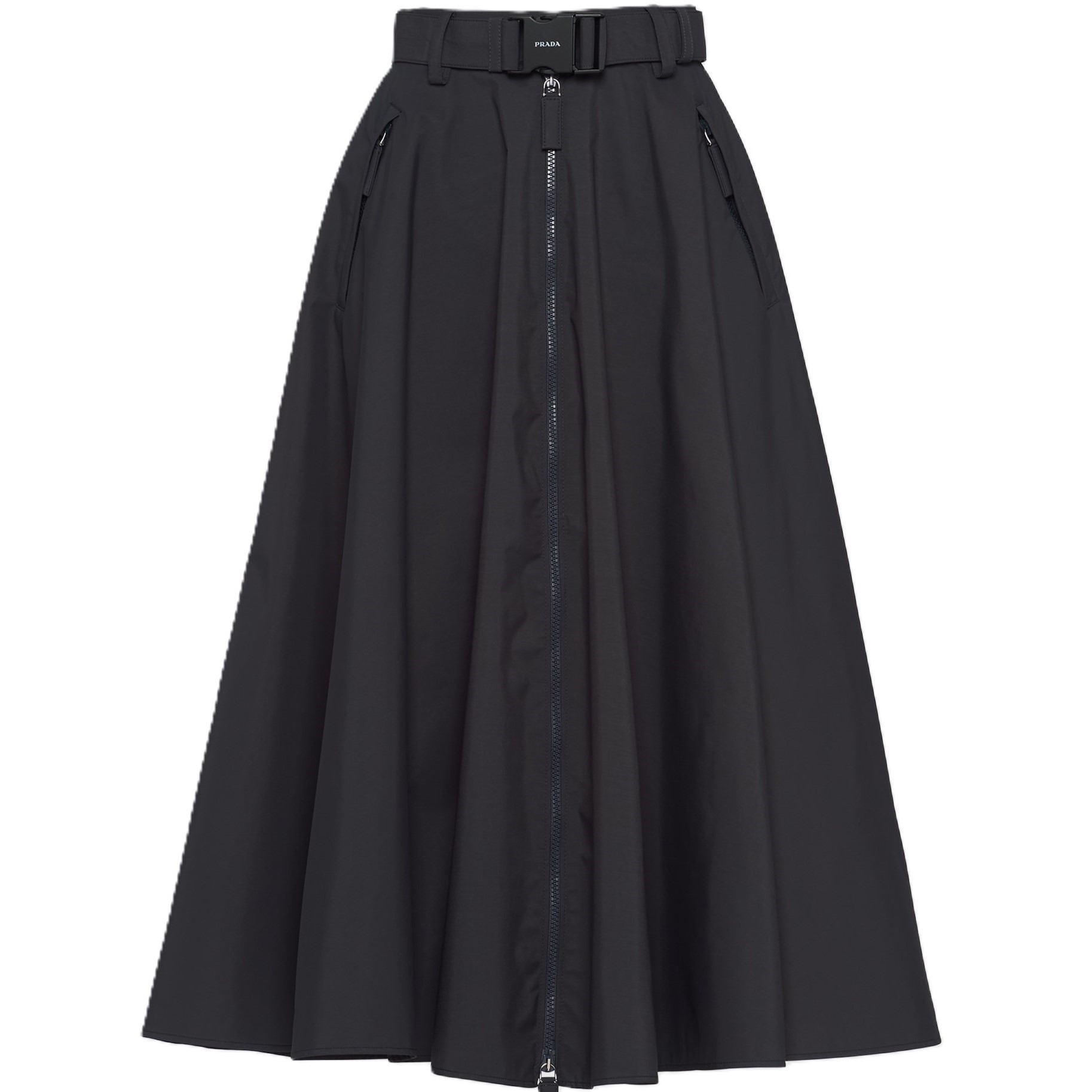 Chân váy dài Prada Technical Fabric Midi-Skirt 1