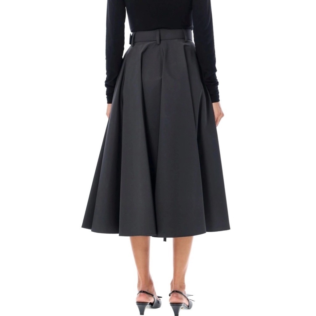 Chân váy dài Prada Technical Fabric Midi-Skirt 3