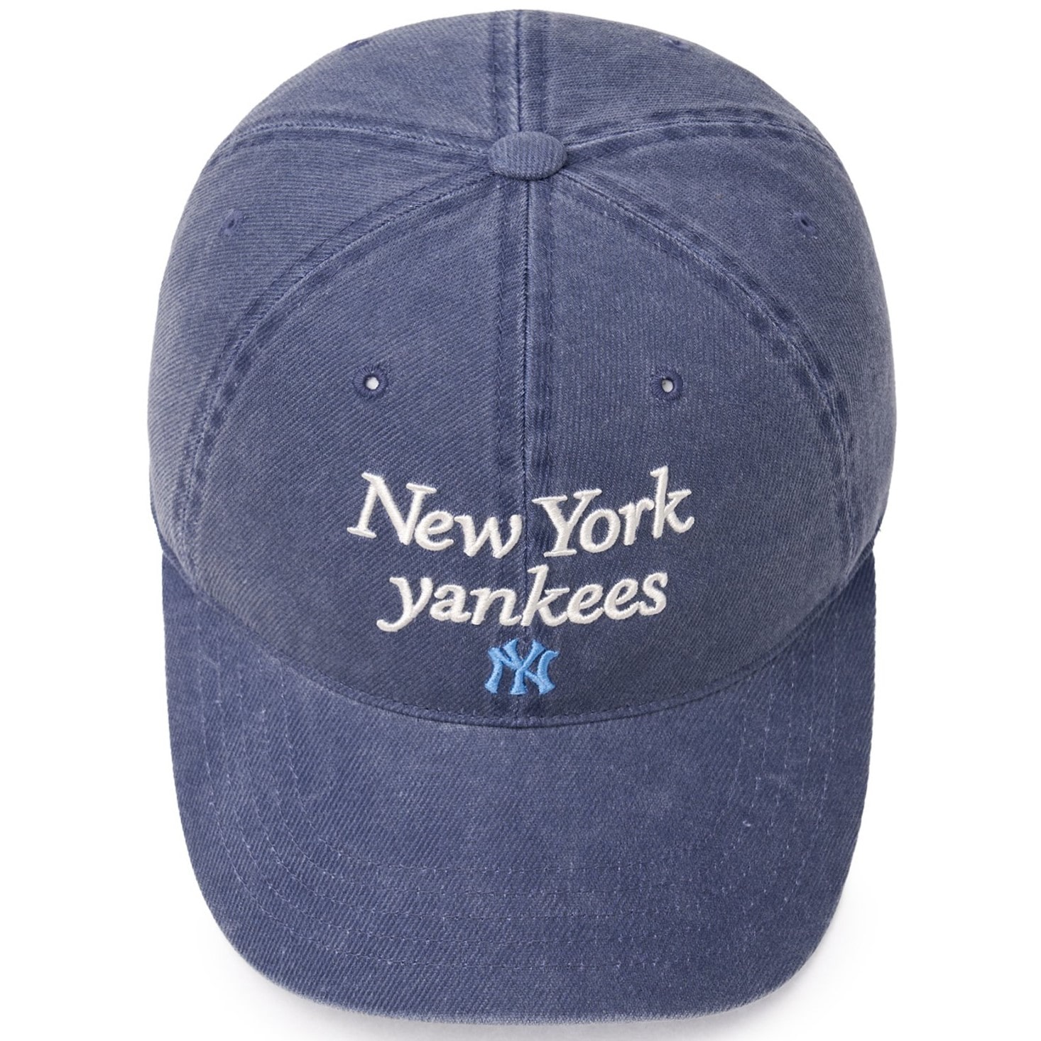 Mũ MLB New York Yankees Varsity Lettering Washed Unstructured Ball Cap Navy 3ACPVV04N-50NYS 10