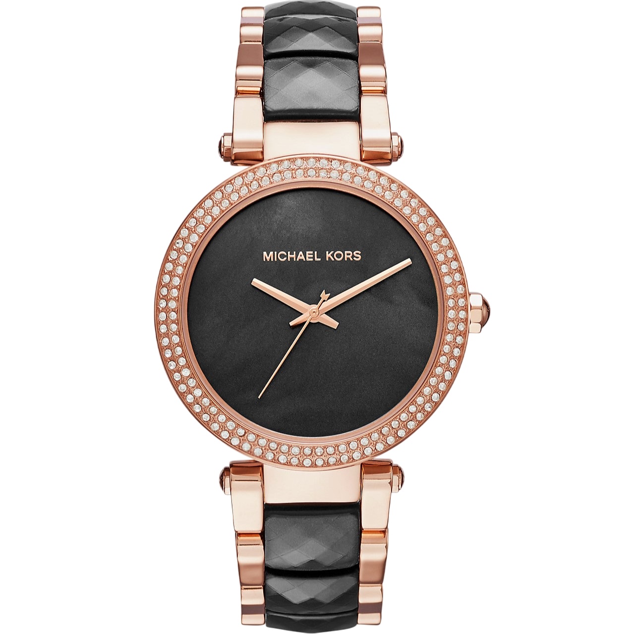 Đồng hồ đeo tay nữ Michael Kors Parker Rose Gold-Tone and Acetate Watch MK6414 6
