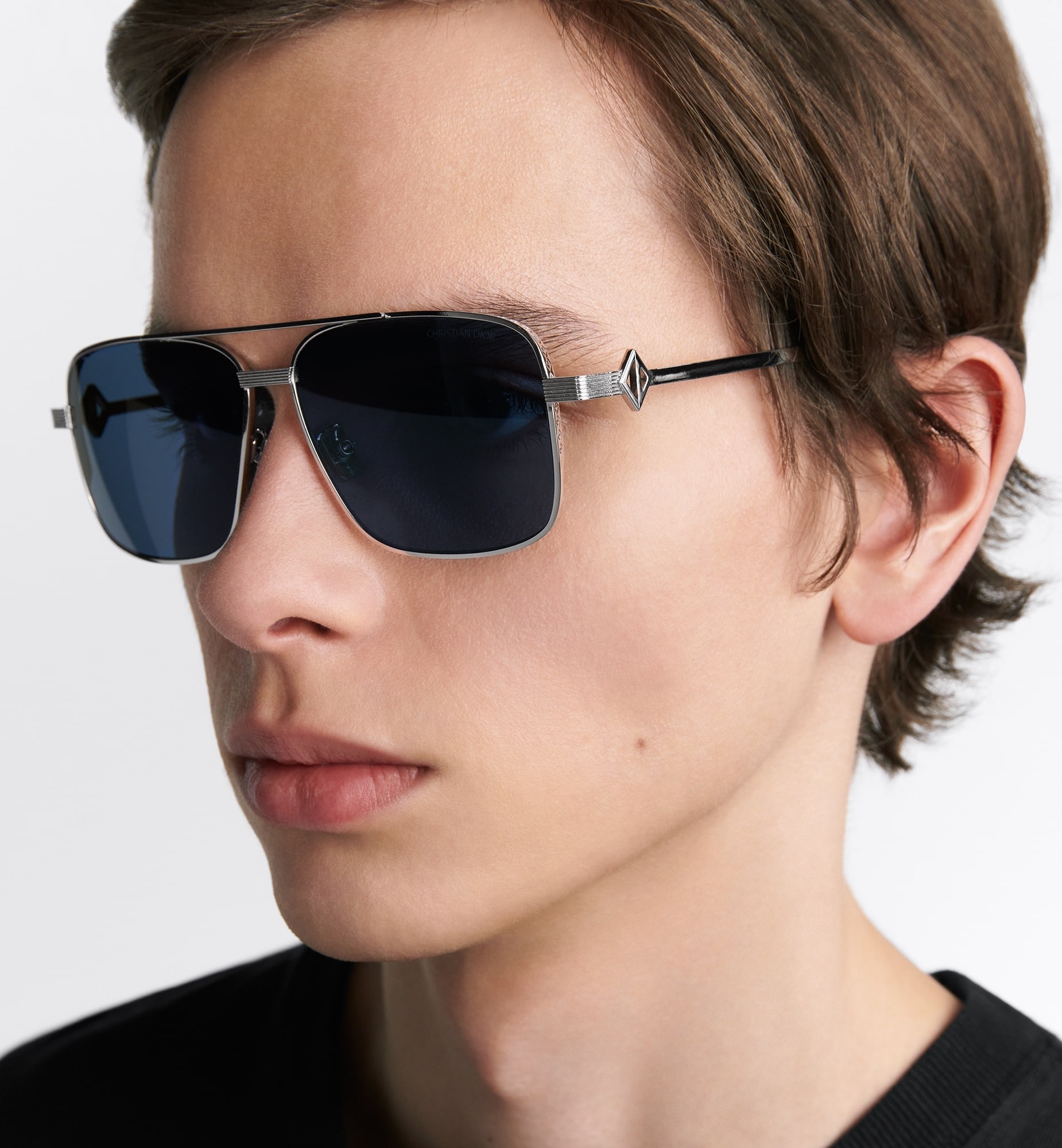 Mắt kính Dior CD Diamond S9U Blue Navigator Sunglasses 5