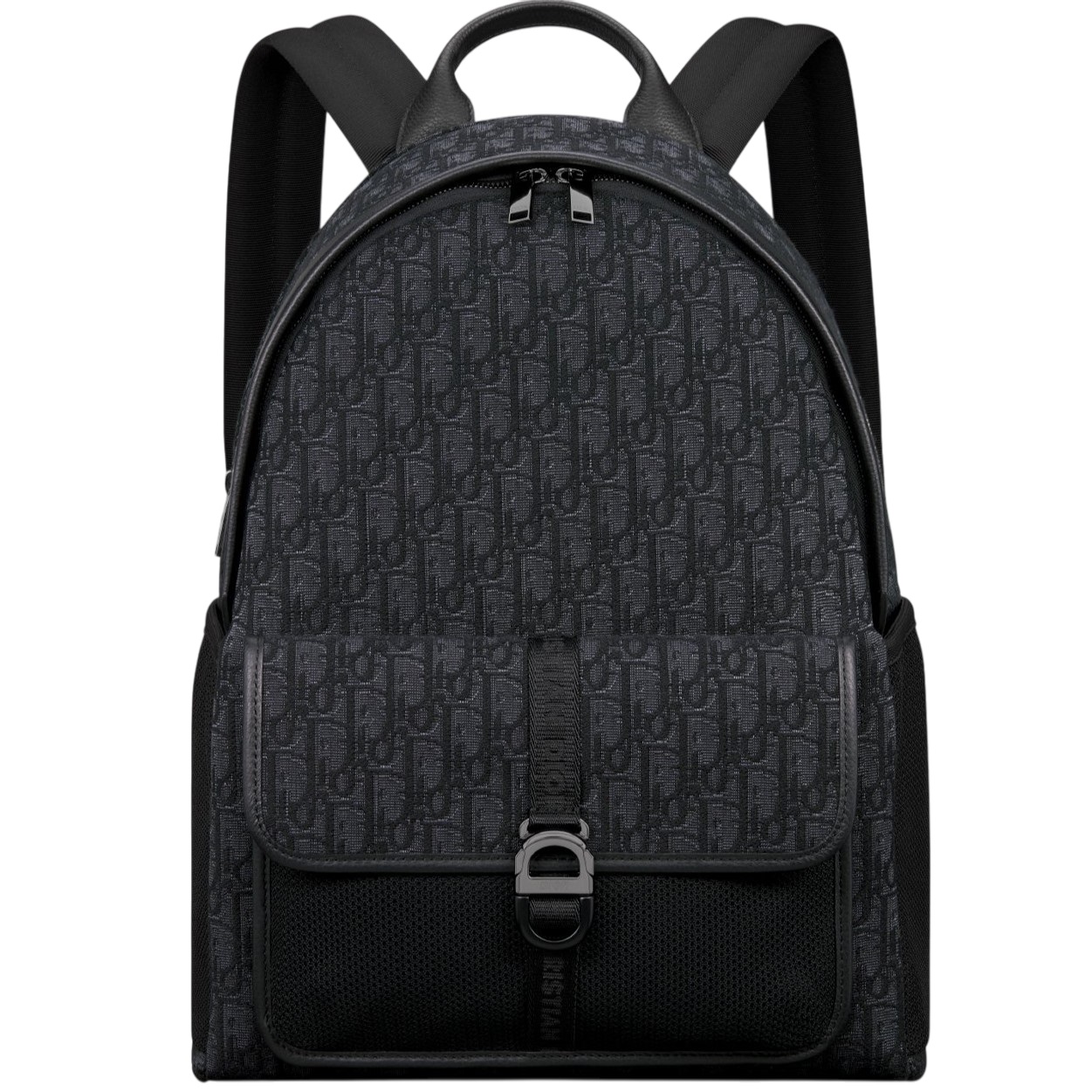 Balo Dior 8 Backpack Black Dior Oblique Jacquard 1