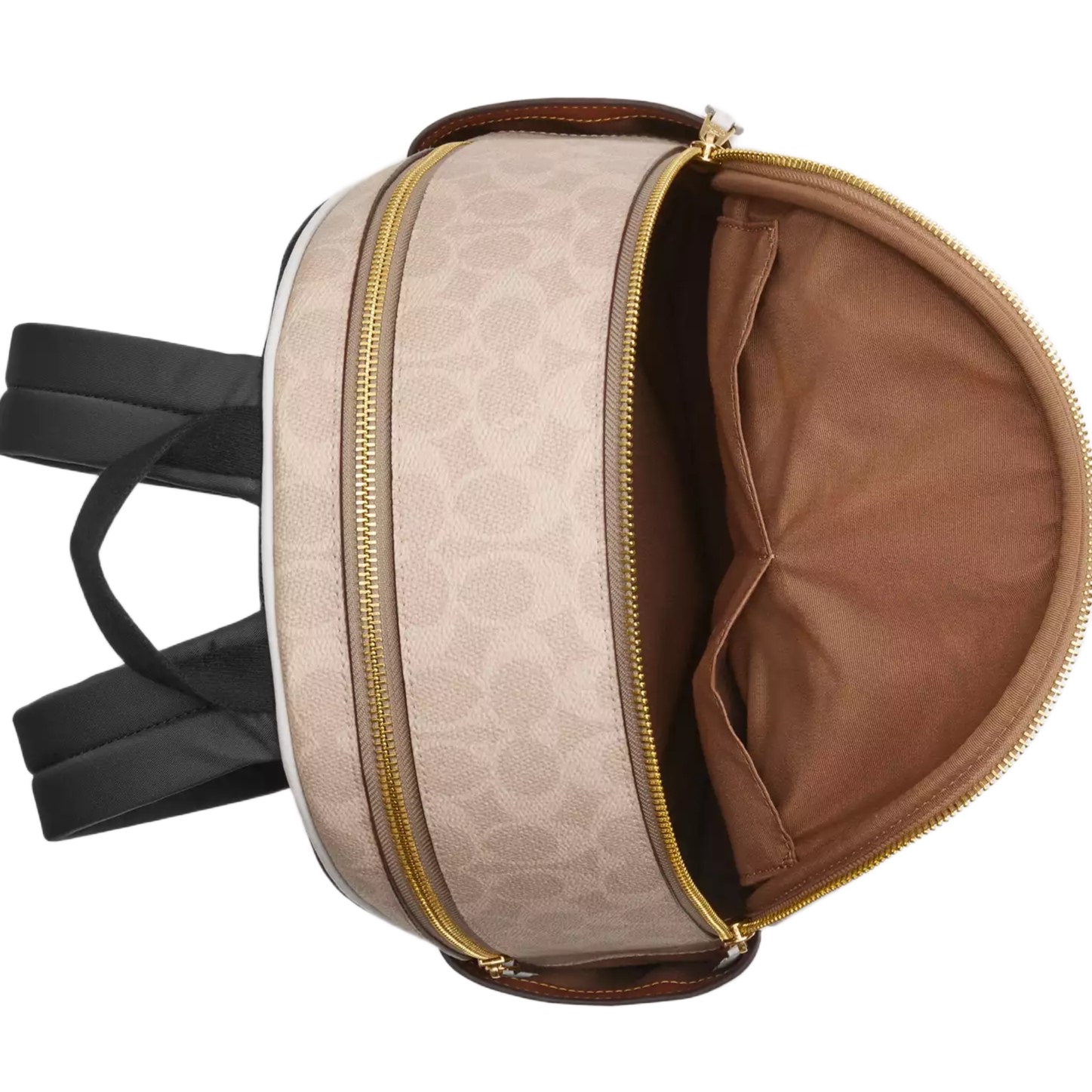 Ba lô Coach Court Backpack In Signature Canvas Sand Chalk CZ176 3