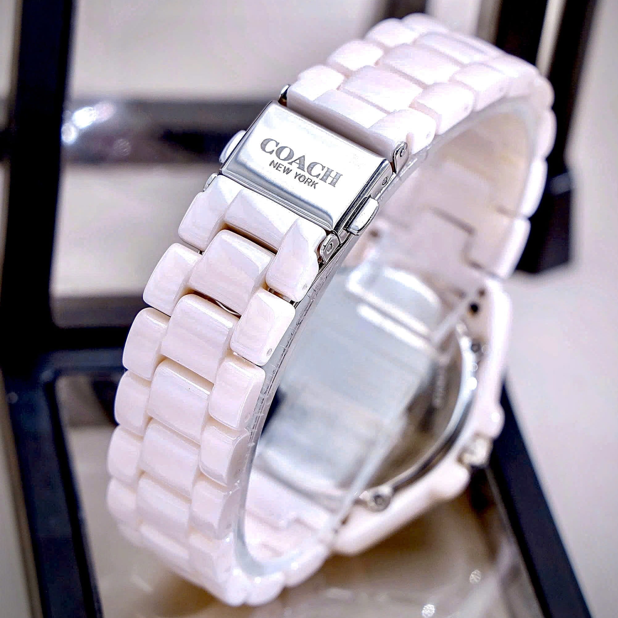 Đồng hồ đeo tay nữ Coach Grayson Watch Soft Pink CB253 2