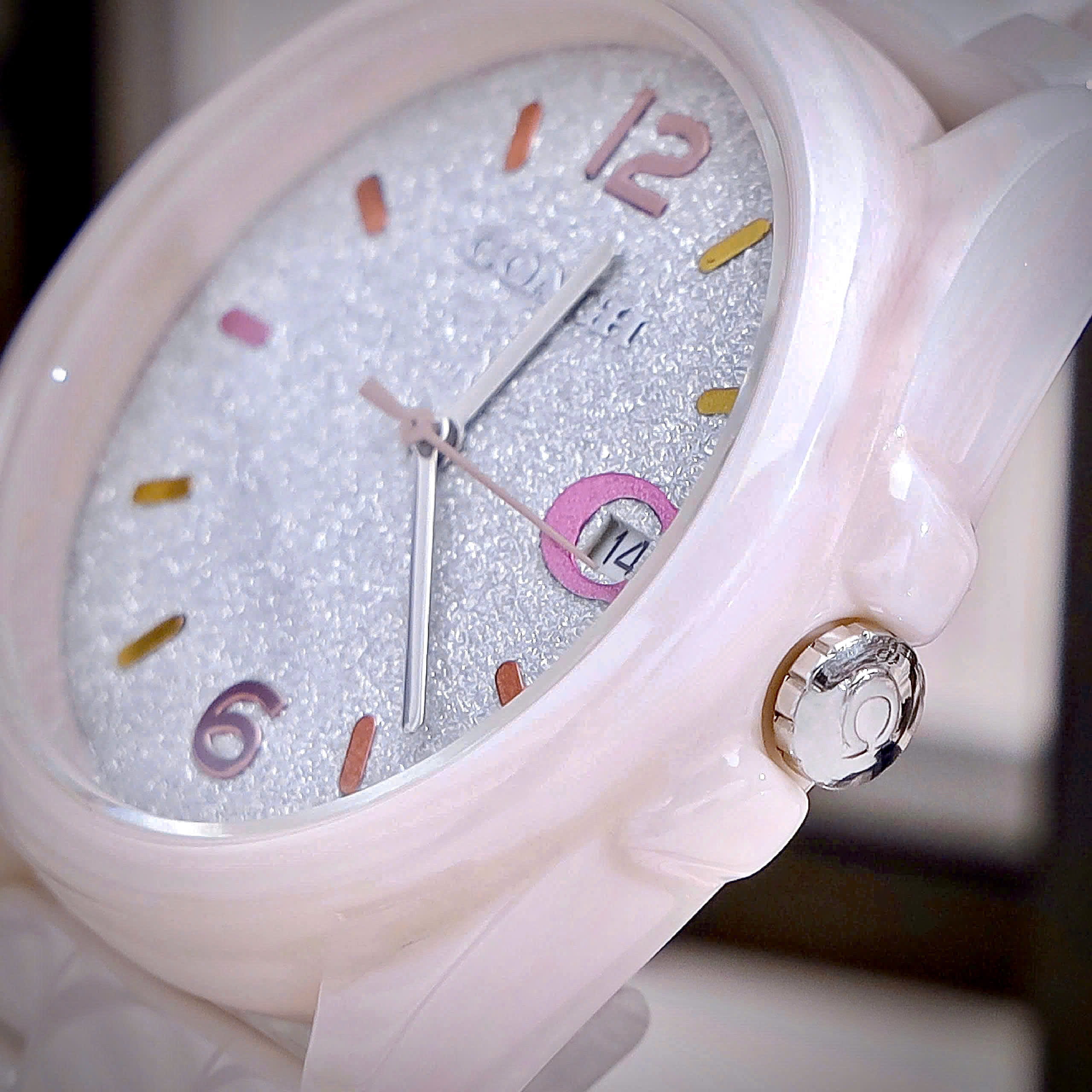 Đồng hồ đeo tay nữ Coach Grayson Watch Soft Pink CB253 8