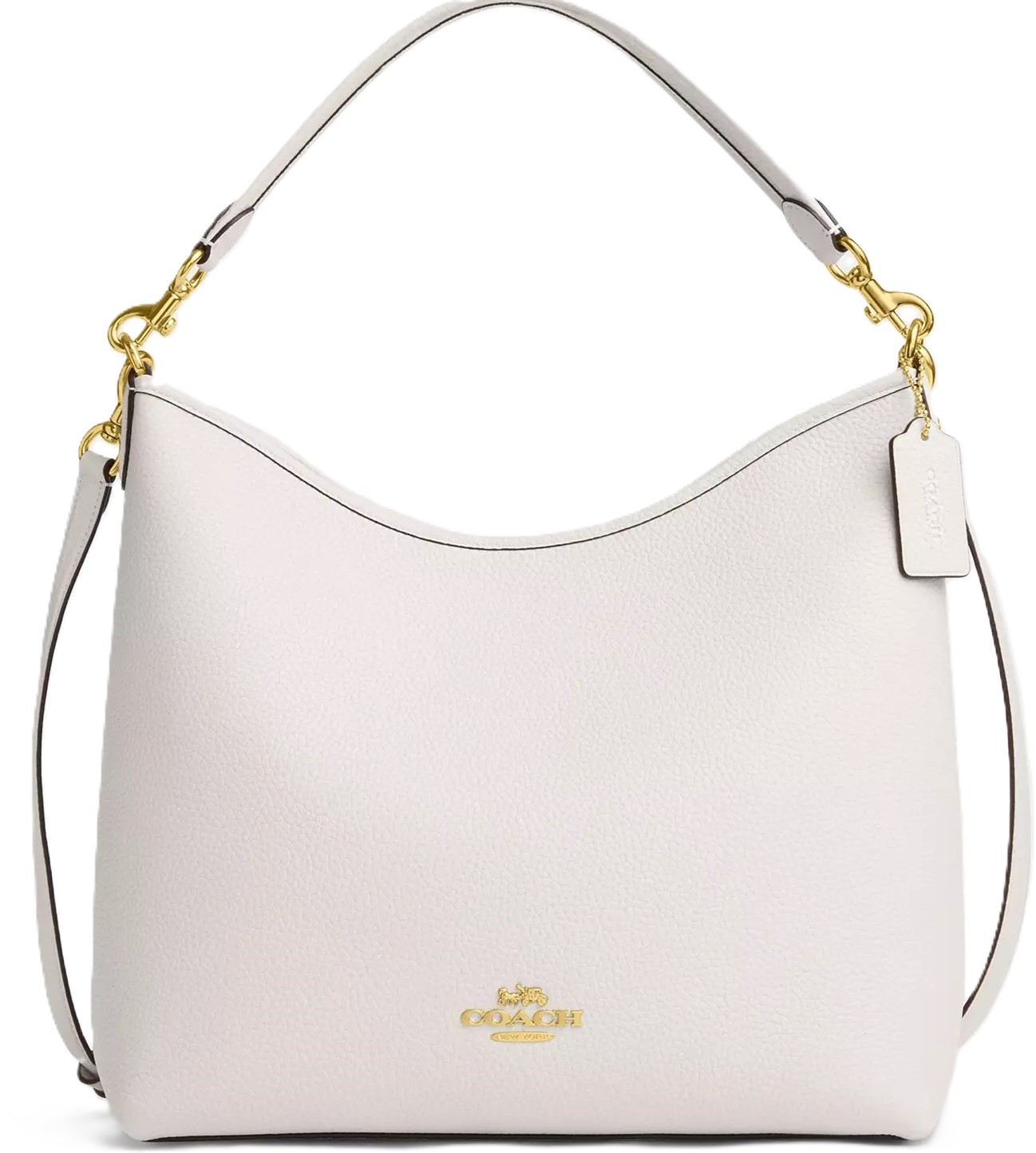 Túi xách Coach Laurel Large Shoulder Bag Chalk CY684 7