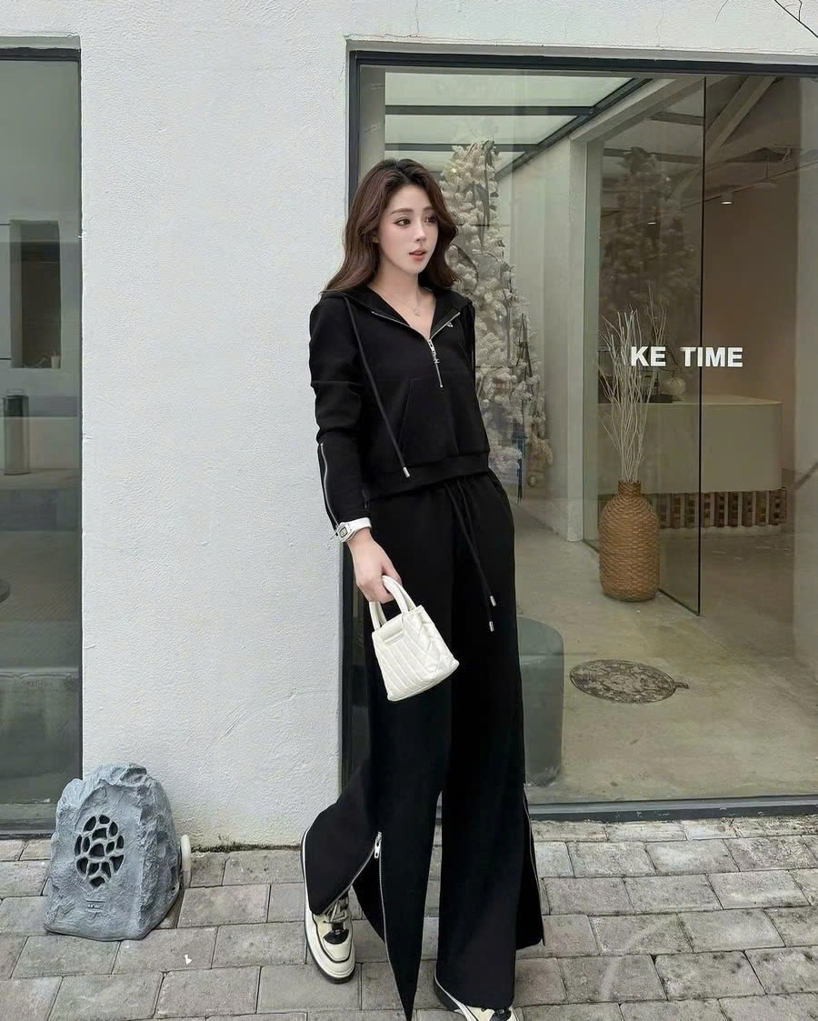 Combo áo quần dài xám đen Celine 9